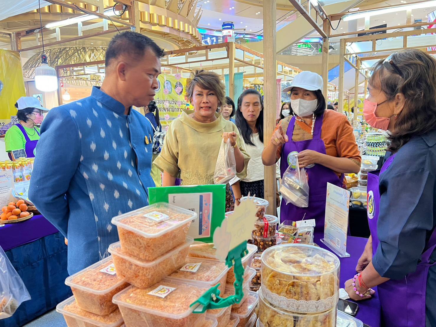 …พช.นย.ร่วมเปิดกิจกรรมการทดสอบตลาด