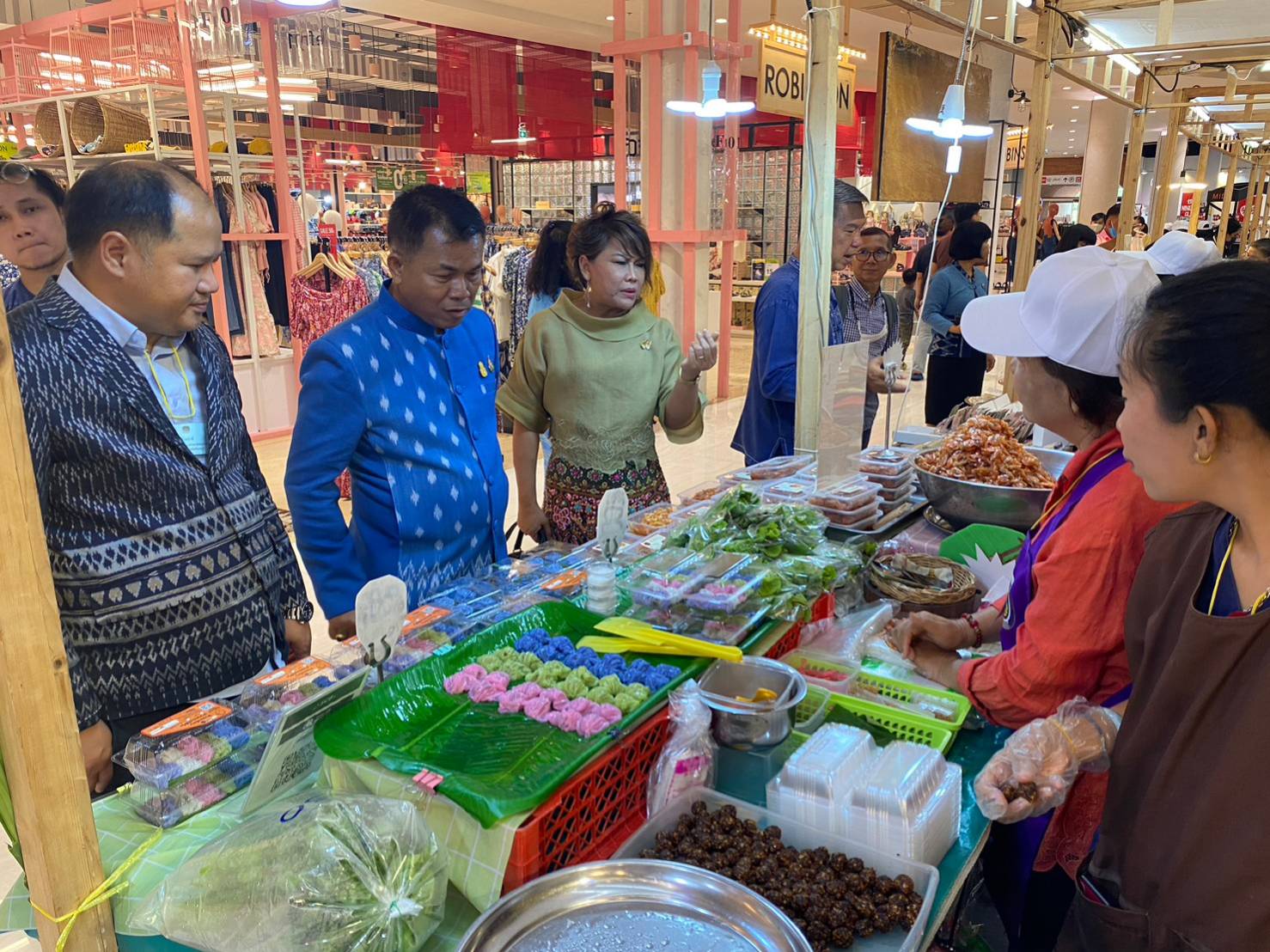 …พช.นย.ร่วมเปิดกิจกรรมการทดสอบตลาด