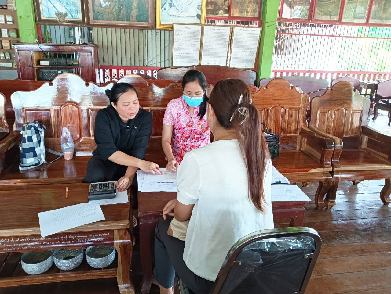 …พช.นครนายก : ลงพื้นที่ติดตามสนับสนุนการดำเนินงานกองทุนพัฒนาบทบาทสตรีจังหวัดนครนายก