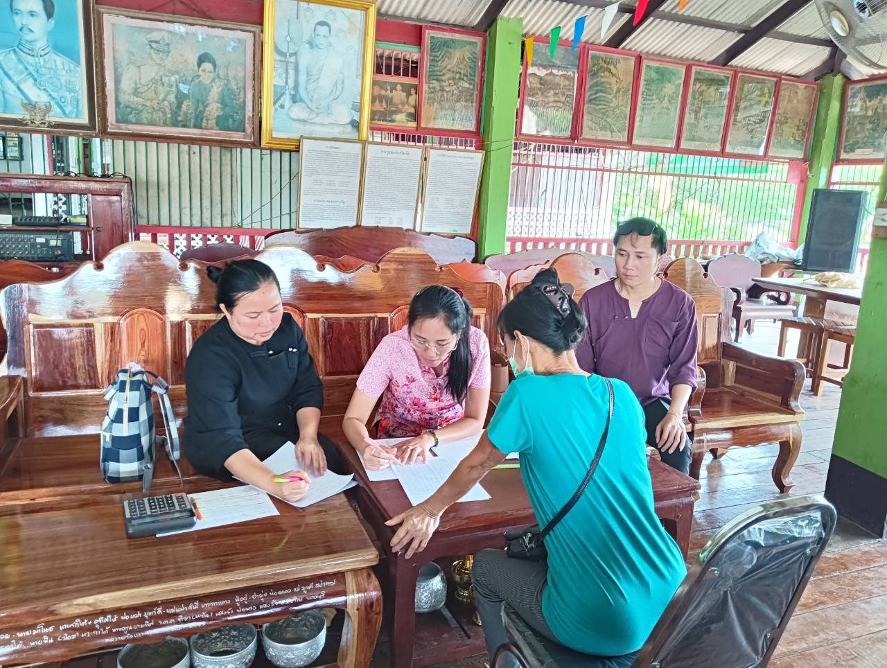 …พช.นครนายก : ลงพื้นที่ติดตามสนับสนุนการดำเนินงานกองทุนพัฒนาบทบาทสตรีจังหวัดนครนายก