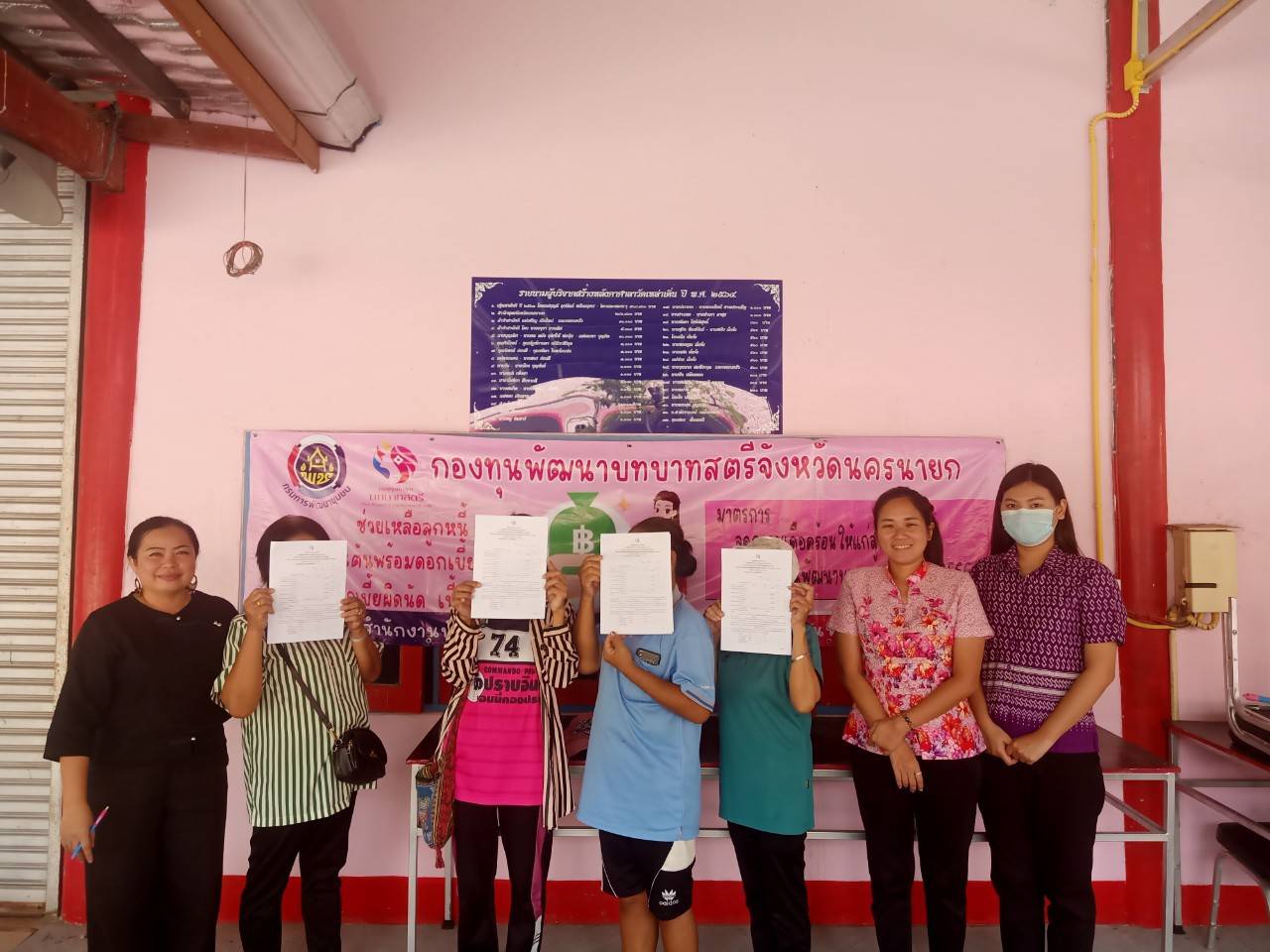 …พช.นครนายก : ลงพื้นที่ติดตามสนับสนุนการดำเนินงานกองทุนพัฒนาบทบาทสตรีจังหวัดนครนายก