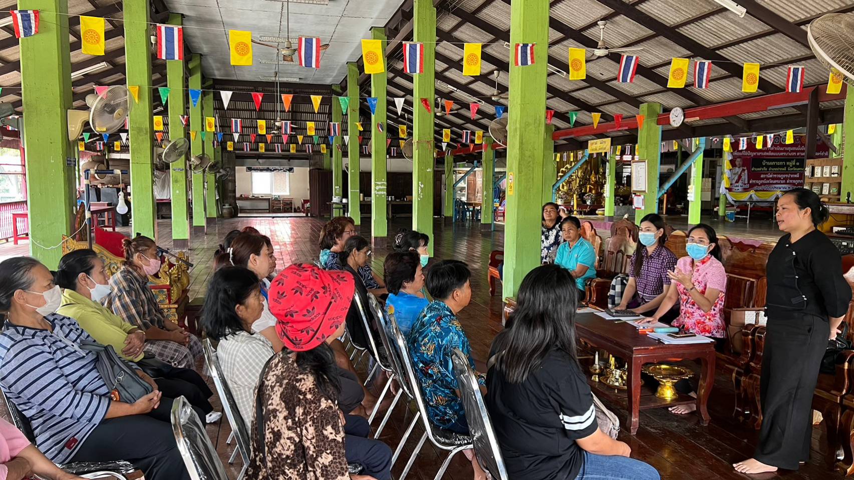 …พช.นครนายก : ลงพื้นที่ติดตามสนับสนุนการดำเนินงานกองทุนพัฒนาบทบาทสตรีจังหวัดนครนายก