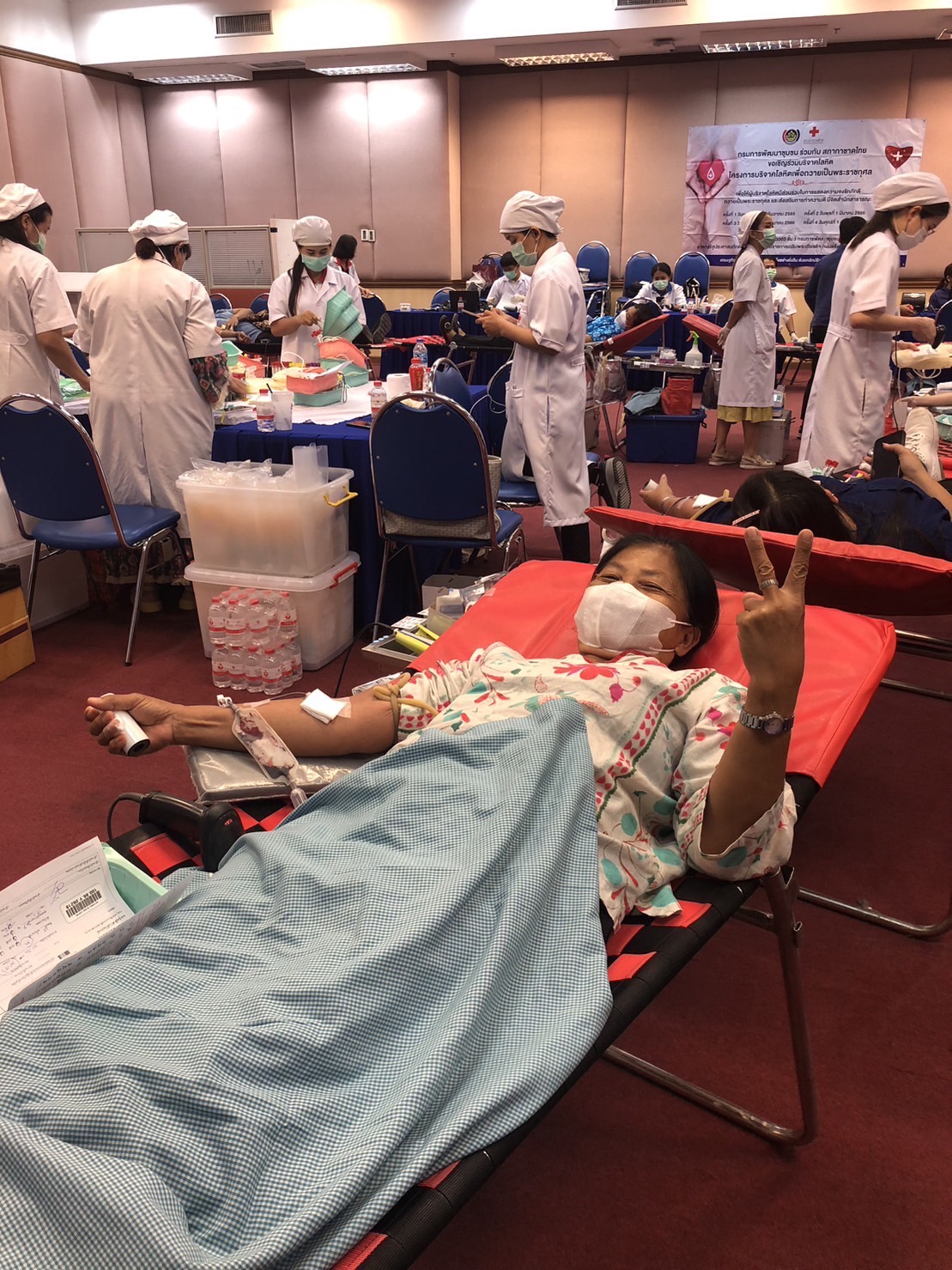 …พช.นครนายก ร่วมโครงการบริจาคโลหิตเพื่อถวายเป็นพระราชกุศล ครั้งที่ 4/2566