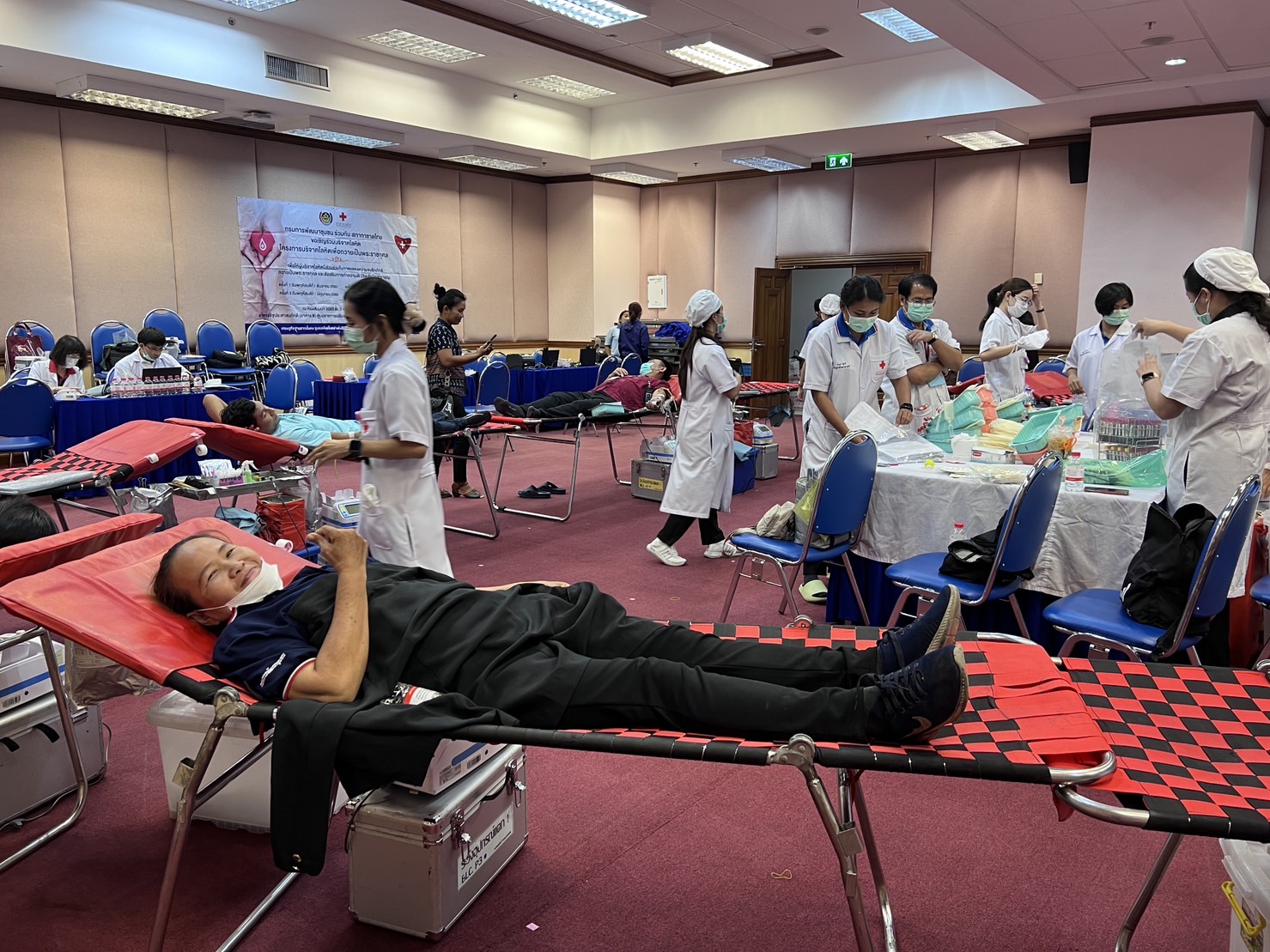 …พช.นครนายก ร่วมโครงการบริจาคโลหิตเพื่อถวายเป็นพระราชกุศล ครั้งที่ 4/2566