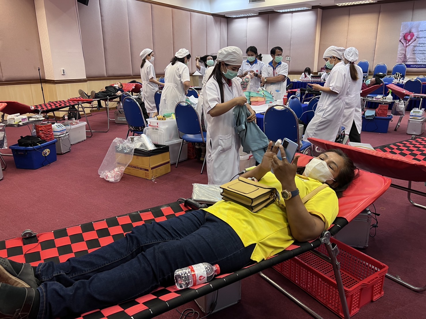 …พช.นครนายก ร่วมโครงการบริจาคโลหิตเพื่อถวายเป็นพระราชกุศล ครั้งที่ 4/2566