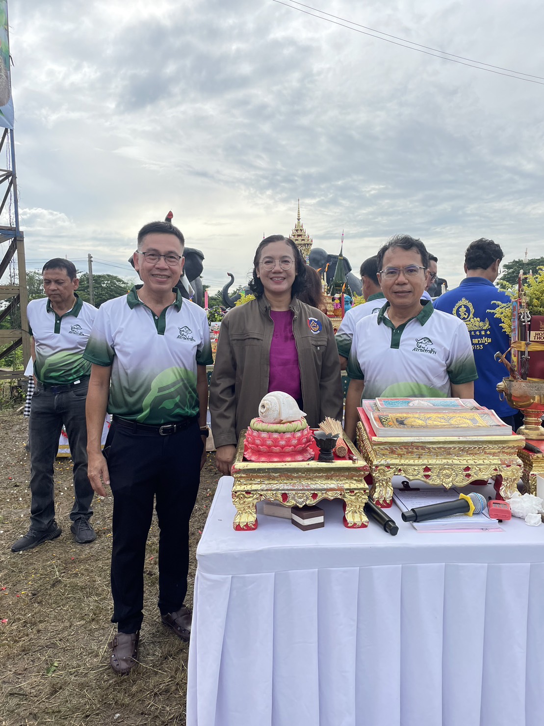 …พช.นครนายก ร่วมเปิดตลาดสถานีท่าช้าง เพื่อส่งเสริมการกระตุ้นทางเศรษฐกิจของชุมชน ของวิสาหกิจชุมชนจังหวัดนครนายก