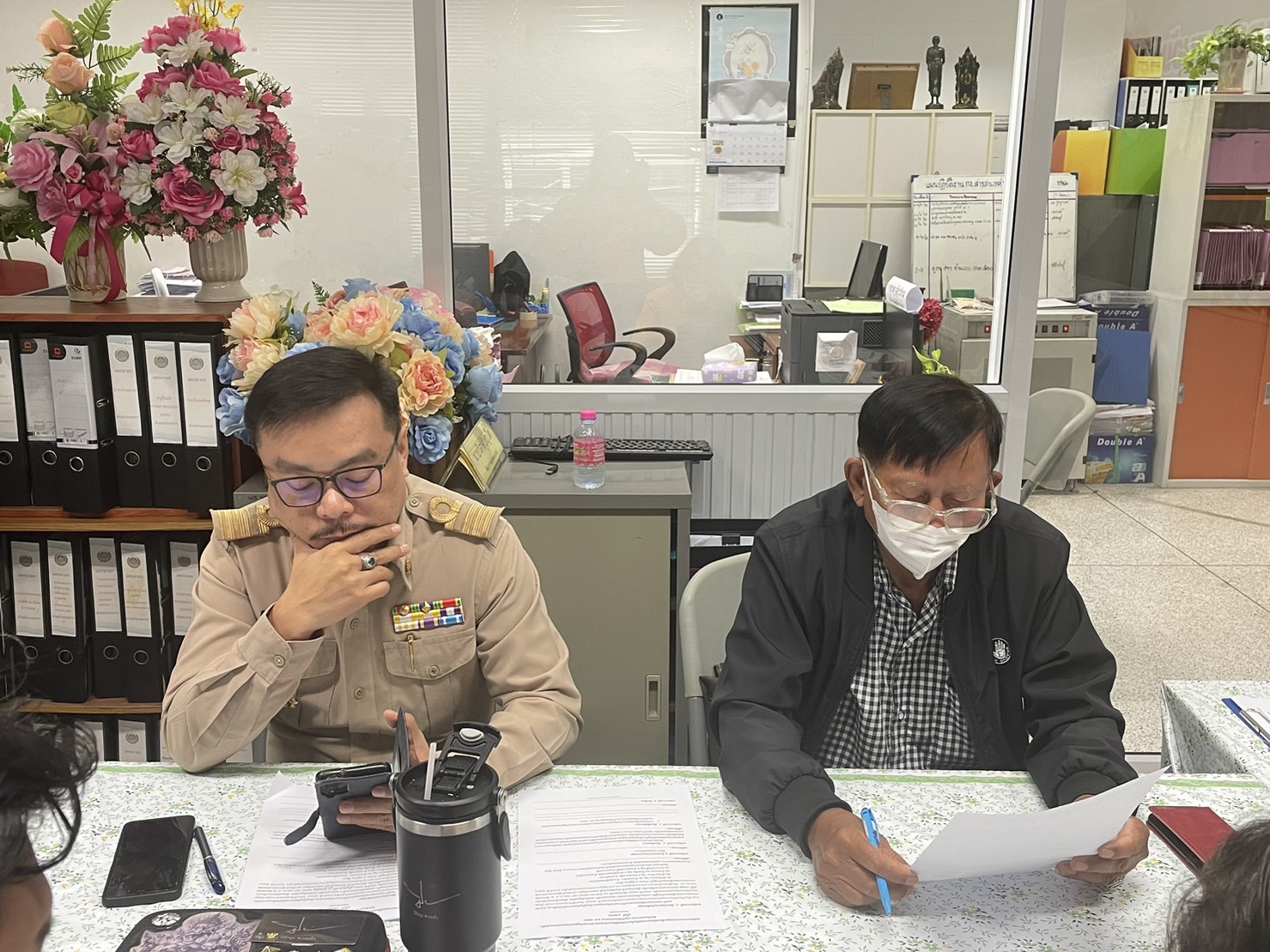 …พจ.นครนายกประชุมเตรียมความพร้อมในการจัดพิธีมอบเงินพระราชทานขวัญถุงกองทุนแม่ของแผ่นดินจังหวัดนครนายก ปี 2566