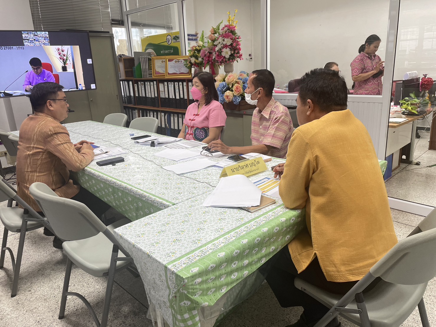 …พช.นครนายก ร่วมการประชุมคณะกรรมการติดตามเร่งรัดการเบิกจ่ายงบประมาณรายจ่ายประจำปีงบประมาณ พ.ศ. 2566 ของกรมการพัฒนาชุมชน ครั้งที่ 7/2566