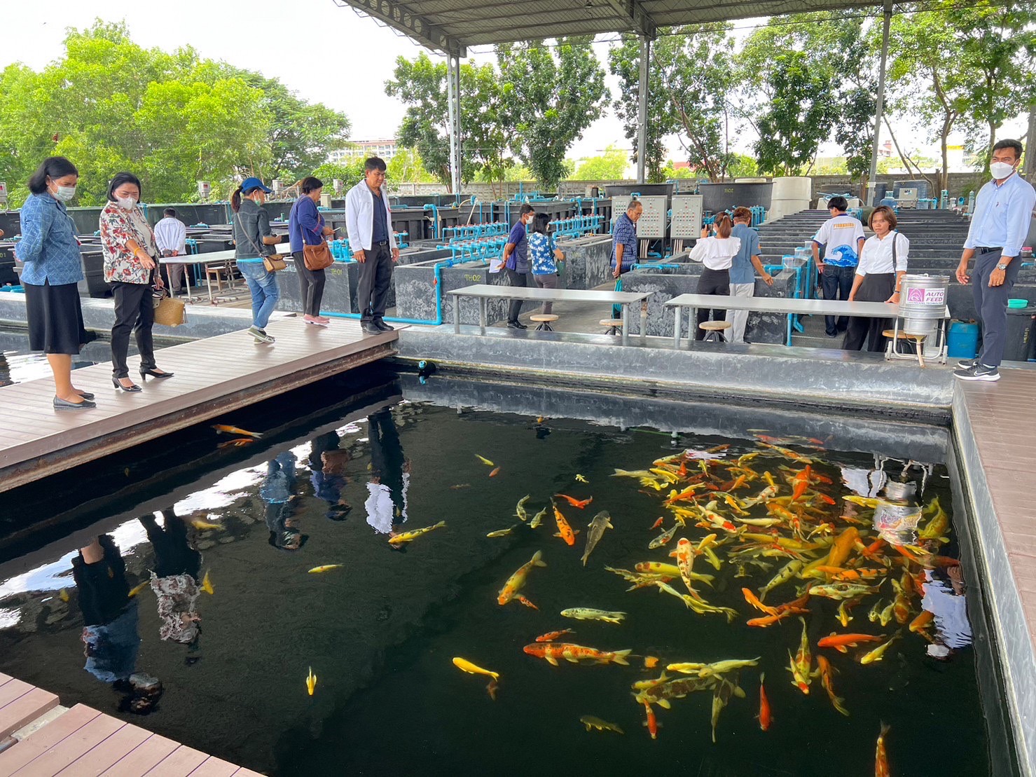 …พช.นครนายก ร่วมศึกษาเยี่ยมชมกิจกรรมการเรียนการสอนของมหาวิทยาลัยเทคโนโลยีราชมงคลธัญบุรี