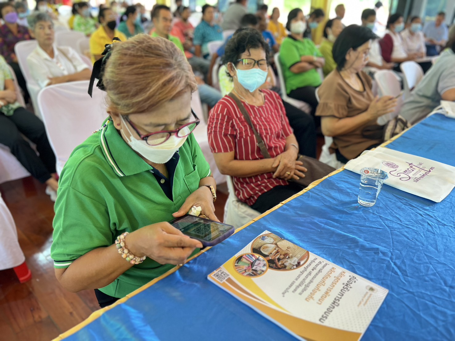 …พช.นครนายก ร่วมเป็นวิทยากรโครงการฝึกอบรมเชิงปฏิบัติการสร้างอาชีพ เสริมรายได้ให้ชุมชน กระตุ้นเศรษฐกิจฐานราก แรงงานไทย