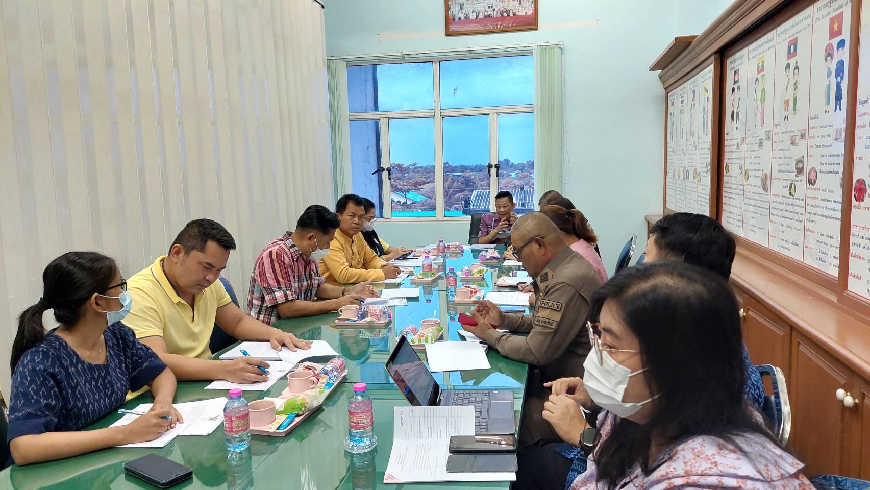 …พช.นครนายก ร่วมประชุมมอบหมายงานโครงการ “สานใจไทย สู่ใจใต้”