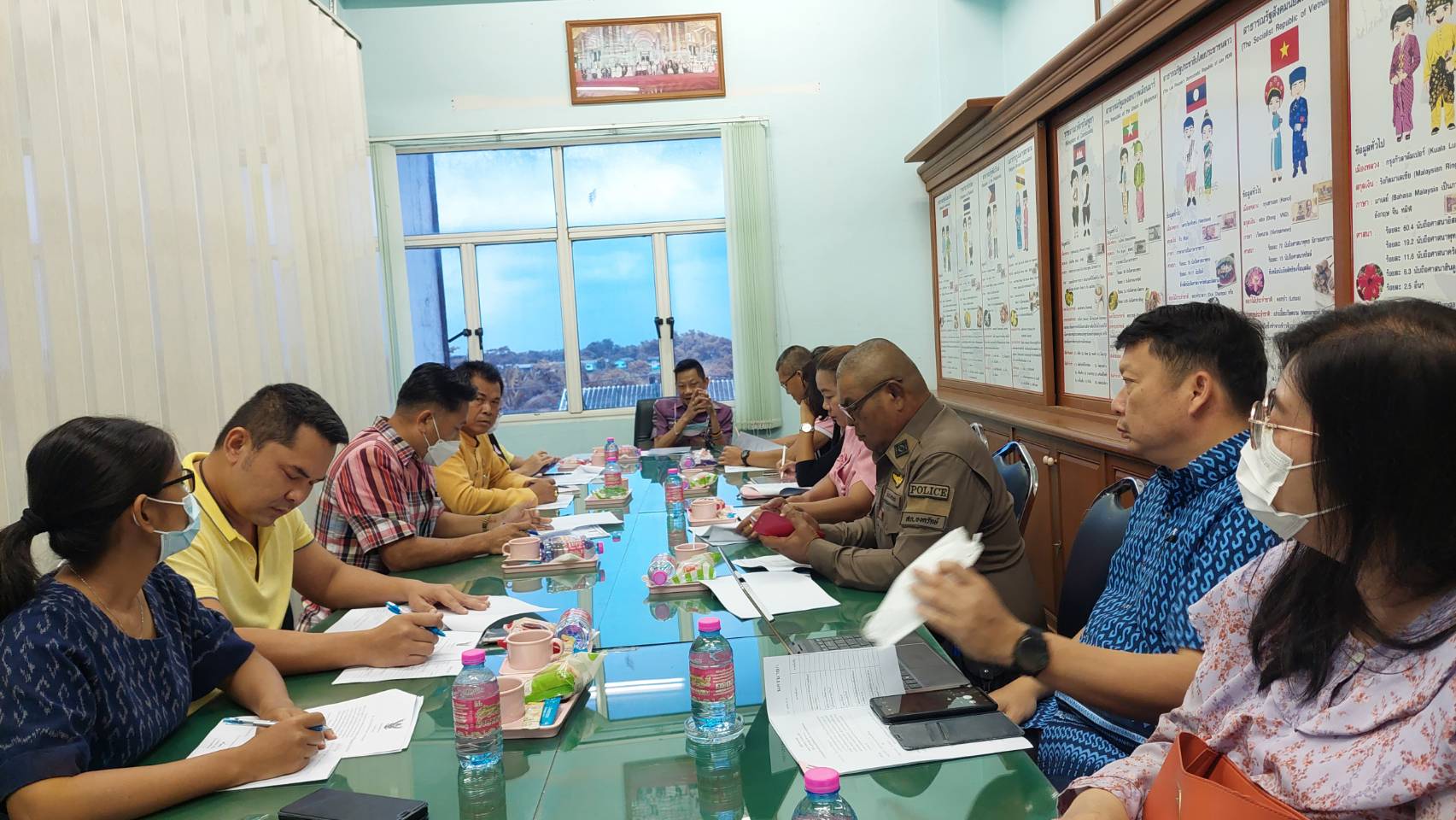 …พช.นครนายก ร่วมประชุมมอบหมายงานโครงการ “สานใจไทย สู่ใจใต้”