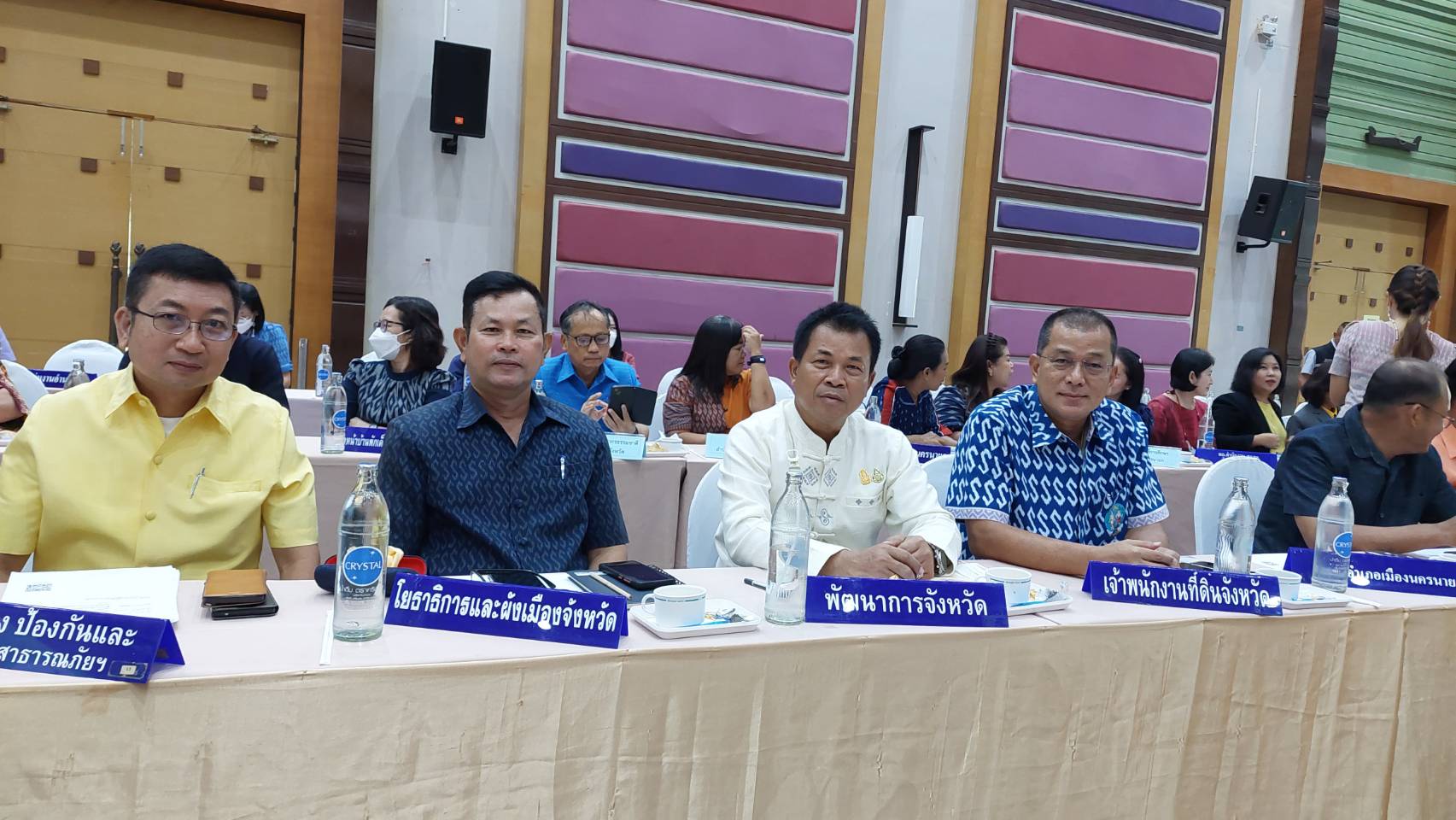 …พช.นครนายก ร่วมประชุมพบปะและรับมอบนโยบายจากผู้ว่าราชการจังหวัดนครนายก