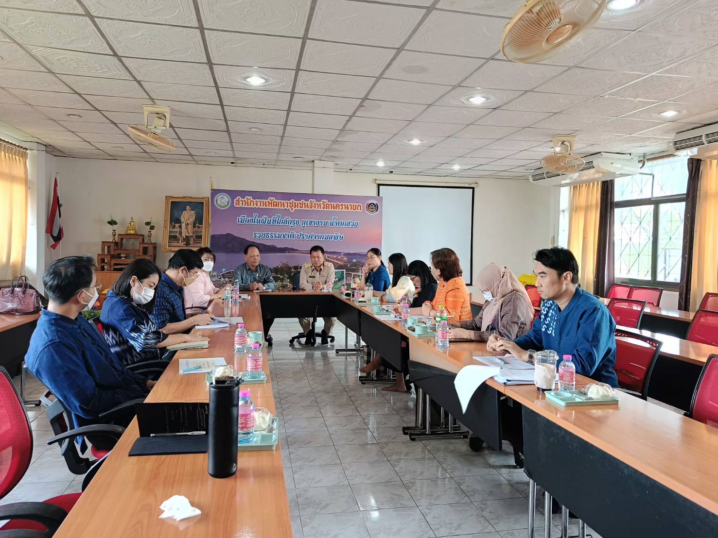 …พช.นครนายก ร่วมติดตามความก้าวหน้าการขับเคลื่อนการจัดทำผังการใช้ประโยชน์ที่ดินแบบรูปรายการและประมาณการราคา ในพื้นที่จังหวัดนำร่องการขับเคลื่อนเขตพัฒนาเศรษฐกิจพอเพียง (SEDZ) ด้วยโมเดลเศรษฐกิจใหม่ ในพื้นที่จังหวัดนครนายก