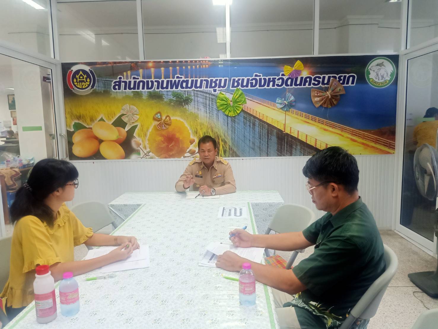 …พช.นครนายก ติวเข้มอบรมหลักสูตรการฝึกอบรมก่อนปฏิบัติงานอาสาพัฒนา (อสพ.) รุ่นที่ 75