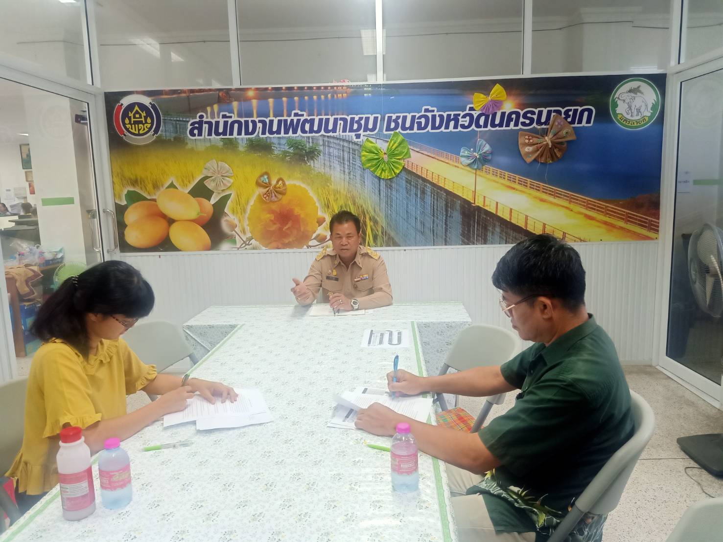 …พช.นครนายก ติวเข้มอบรมหลักสูตรการฝึกอบรมก่อนปฏิบัติงานอาสาพัฒนา (อสพ.) รุ่นที่ 75