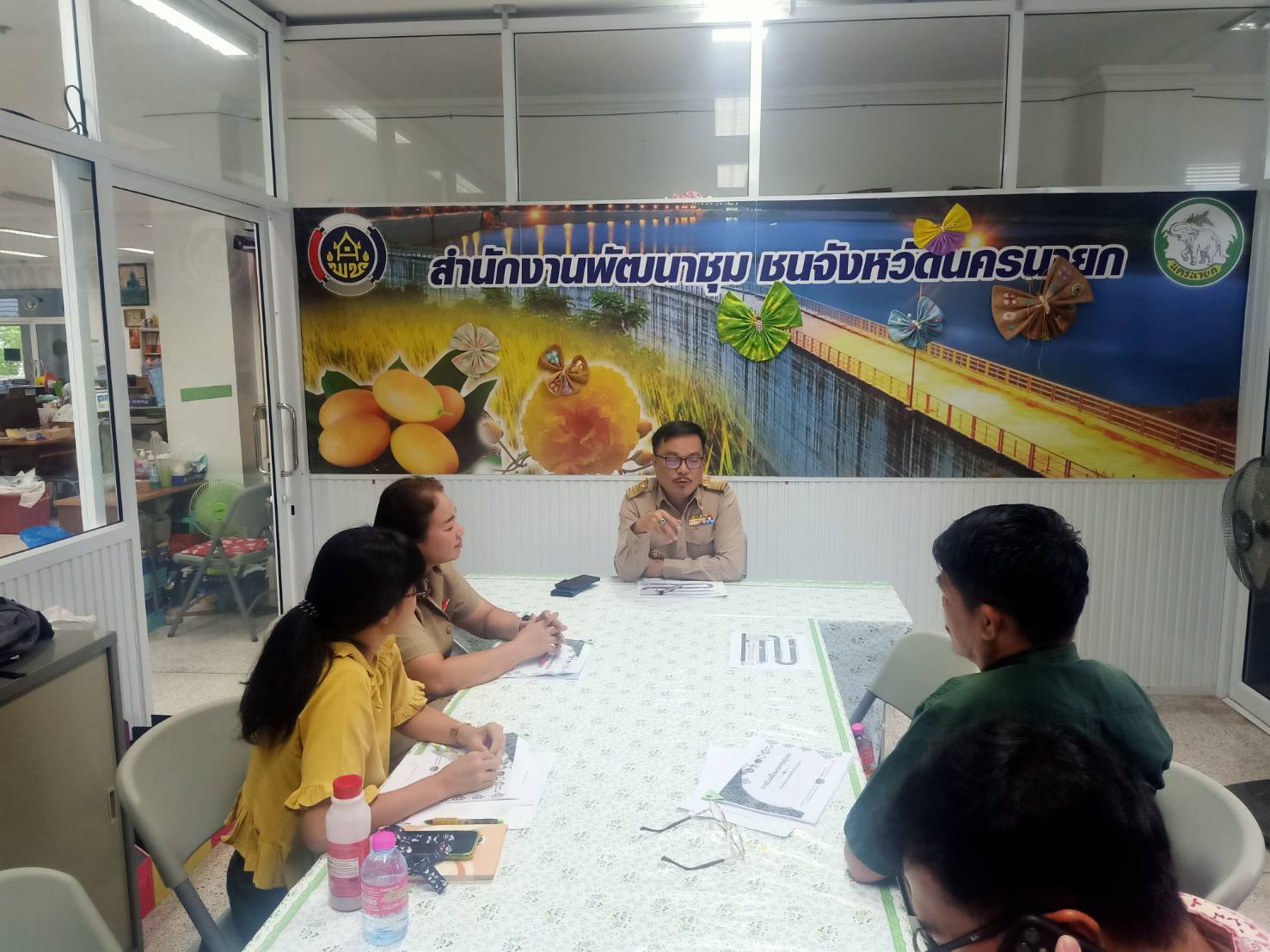 …พช.นครนายก ติวเข้มอบรมหลักสูตรการฝึกอบรมก่อนปฏิบัติงานอาสาพัฒนา (อสพ.) รุ่นที่ 75