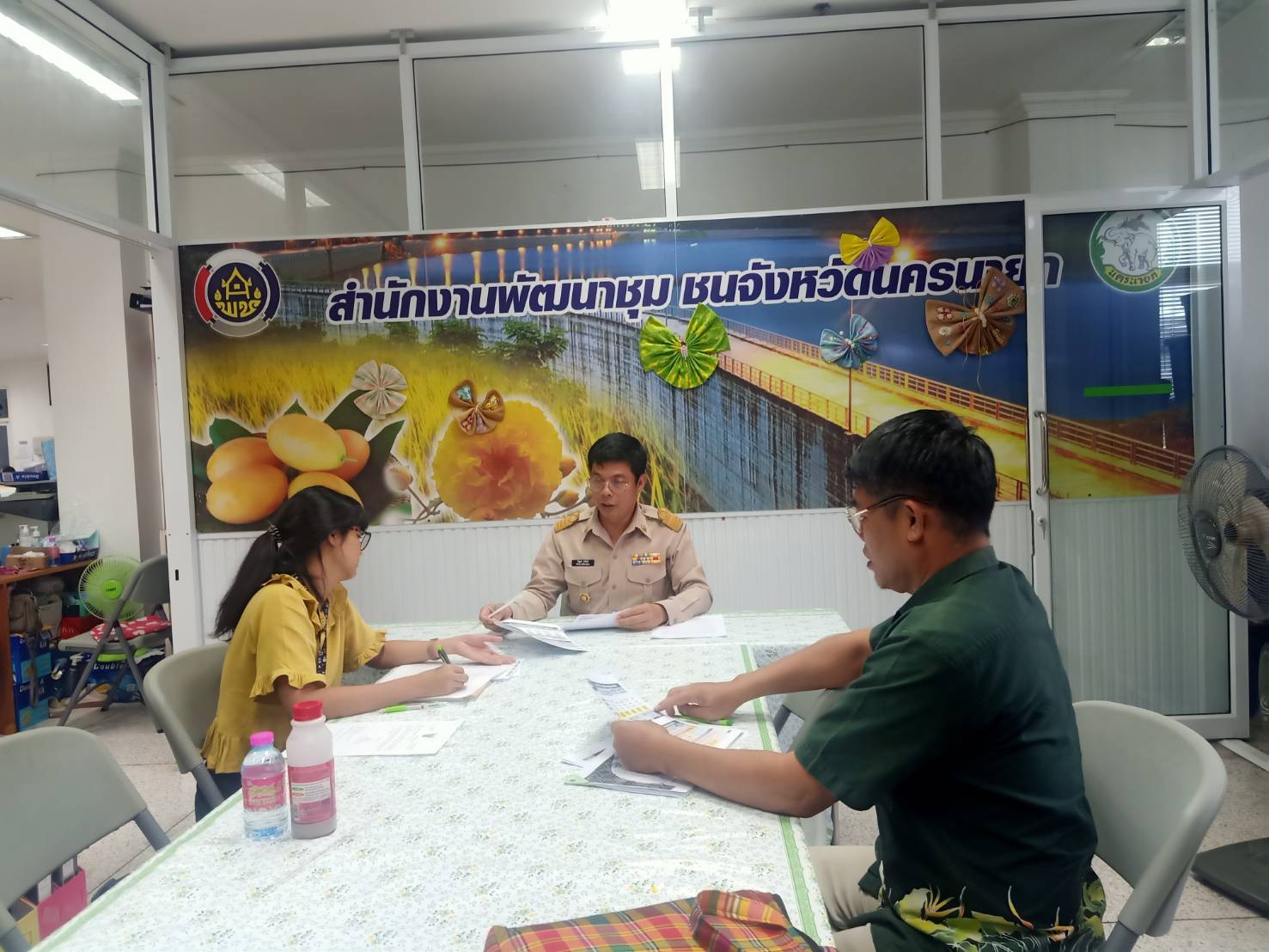 …พช.นครนายก ติวเข้มอบรมหลักสูตรการฝึกอบรมก่อนปฏิบัติงานอาสาพัฒนา (อสพ.) รุ่นที่ 75