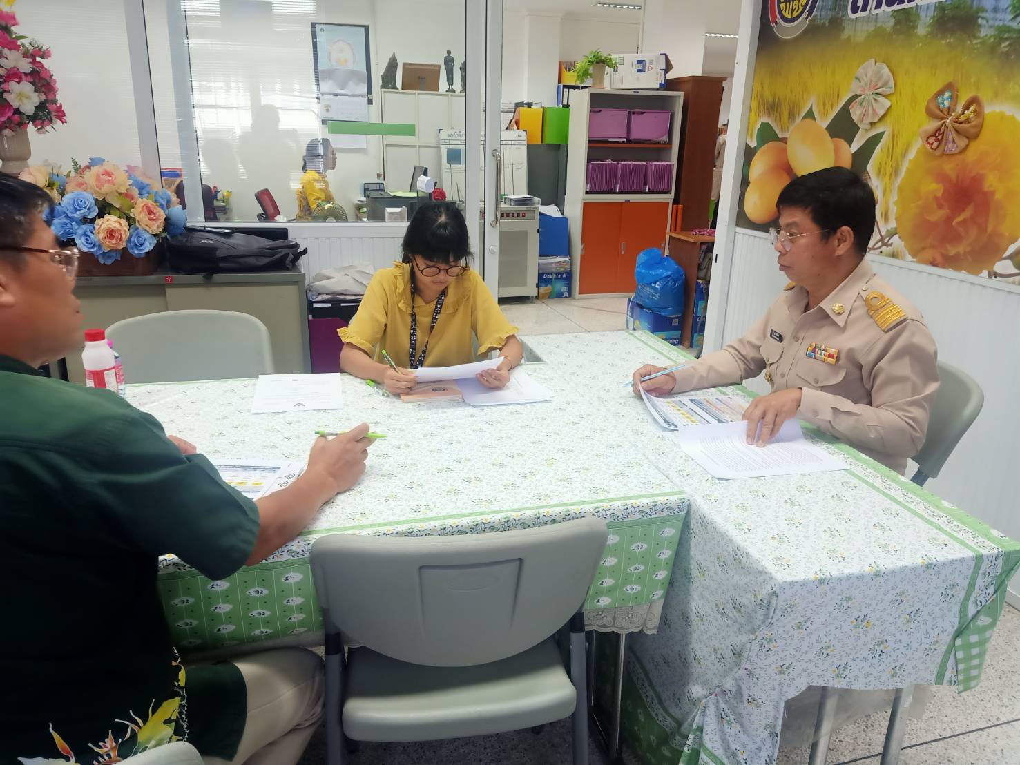 …พช.นครนายก ติวเข้มอบรมหลักสูตรการฝึกอบรมก่อนปฏิบัติงานอาสาพัฒนา (อสพ.) รุ่นที่ 75