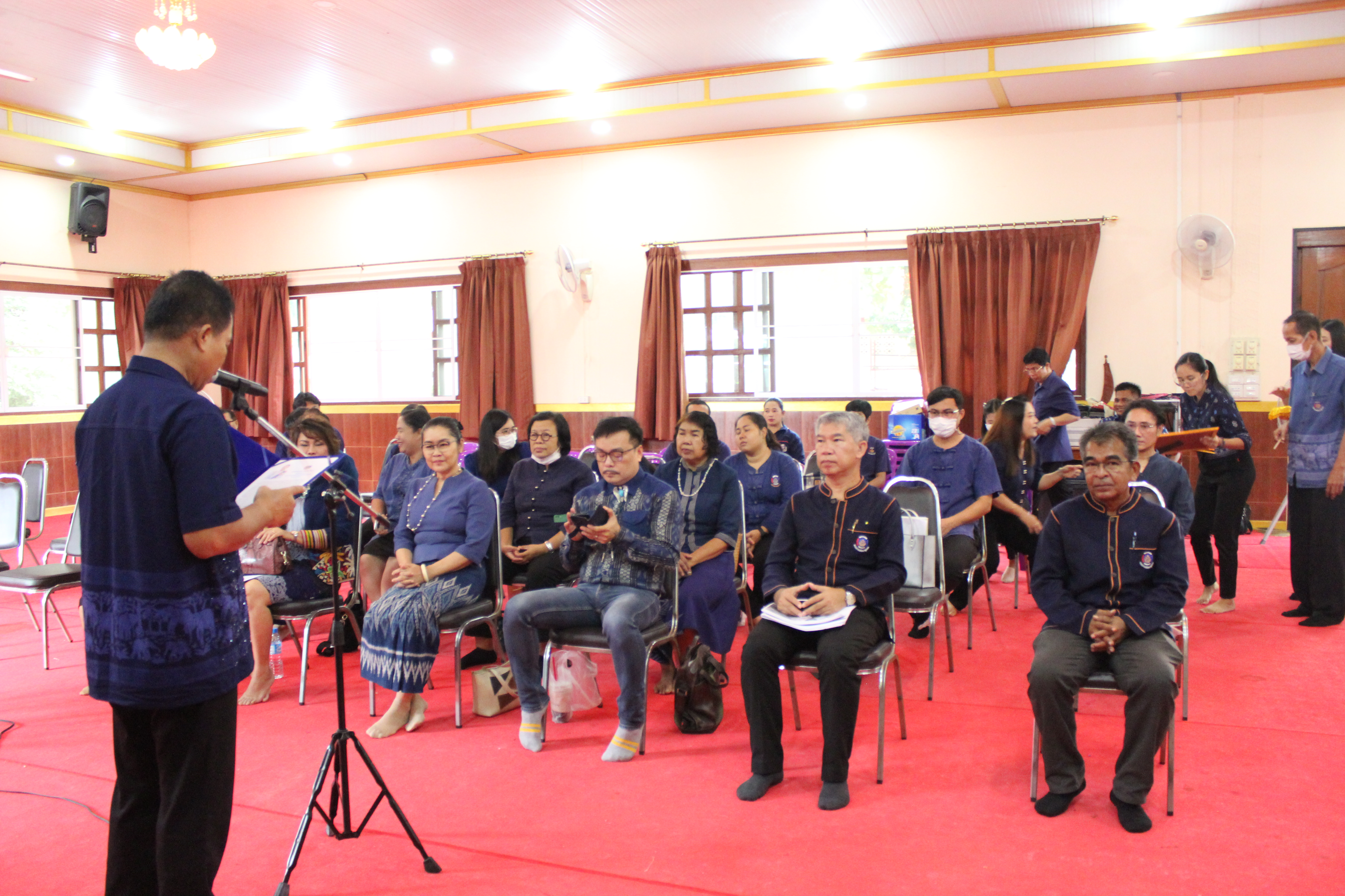 …พช.นครนายก ร่วมกิจกรรมวันคล้ายวันก่อตั้งกรมการพัฒนาชุมชน ครบรอบ 61 ปี และร่วมรับฟังการถ่ายทอดการประชุมทาง TV พช.