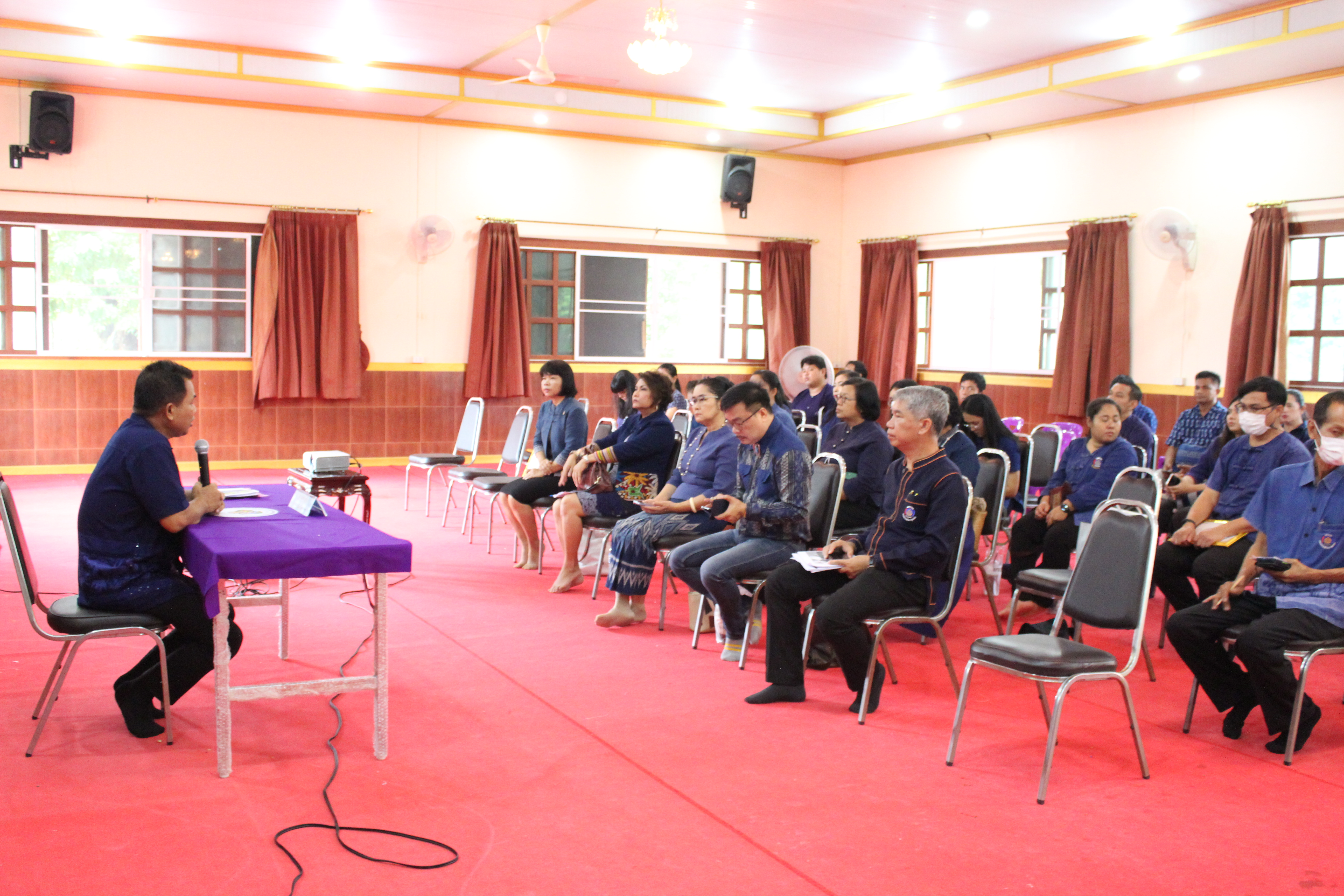 …พช.นครนายก ร่วมกิจกรรมวันคล้ายวันก่อตั้งกรมการพัฒนาชุมชน ครบรอบ 61 ปี และร่วมรับฟังการถ่ายทอดการประชุมทาง TV พช.