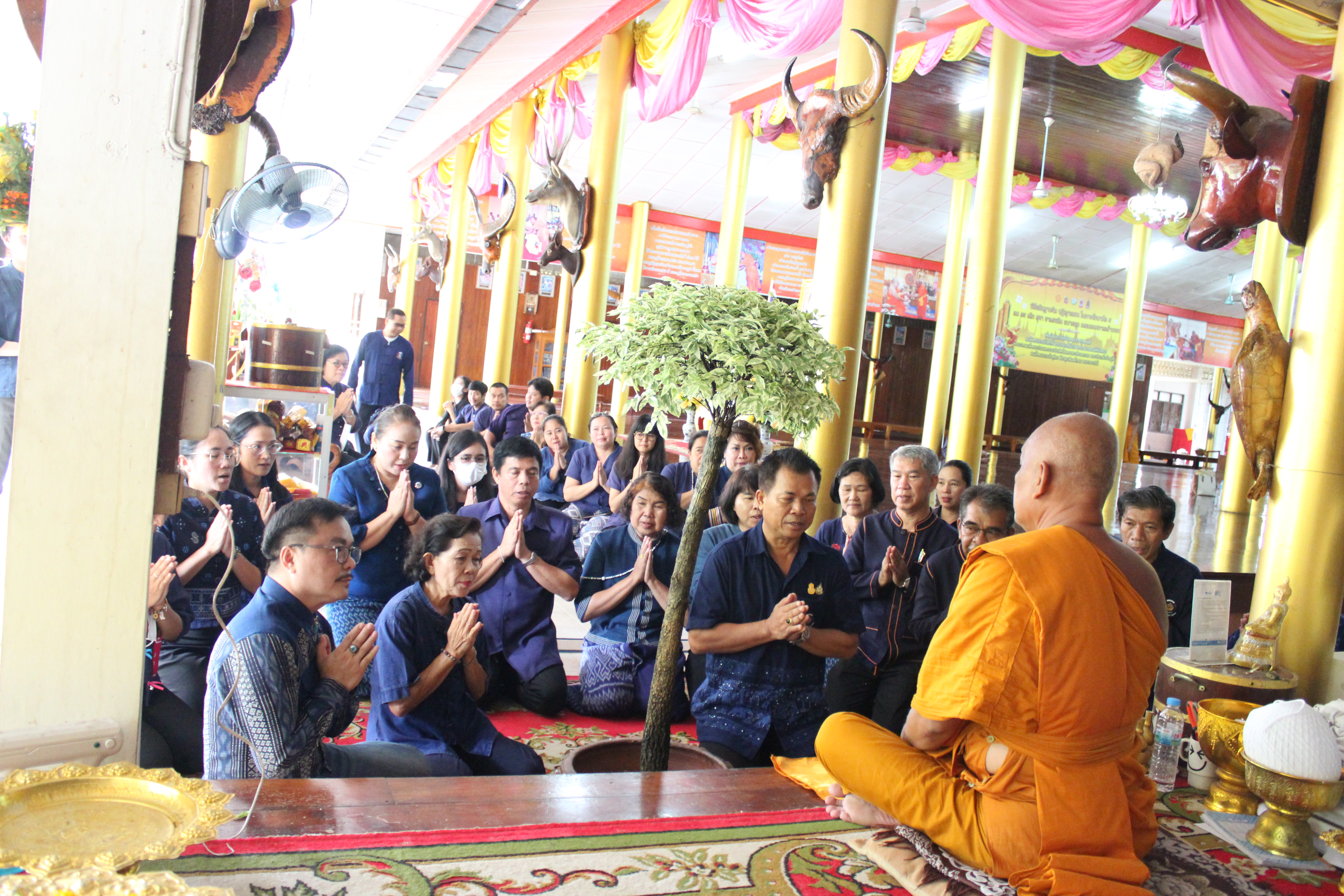 …พช.นครนายก ร่วมกิจกรรมวันคล้ายวันก่อตั้งกรมการพัฒนาชุมชน ครบรอบ 61 ปี และร่วมรับฟังการถ่ายทอดการประชุมทาง TV พช.