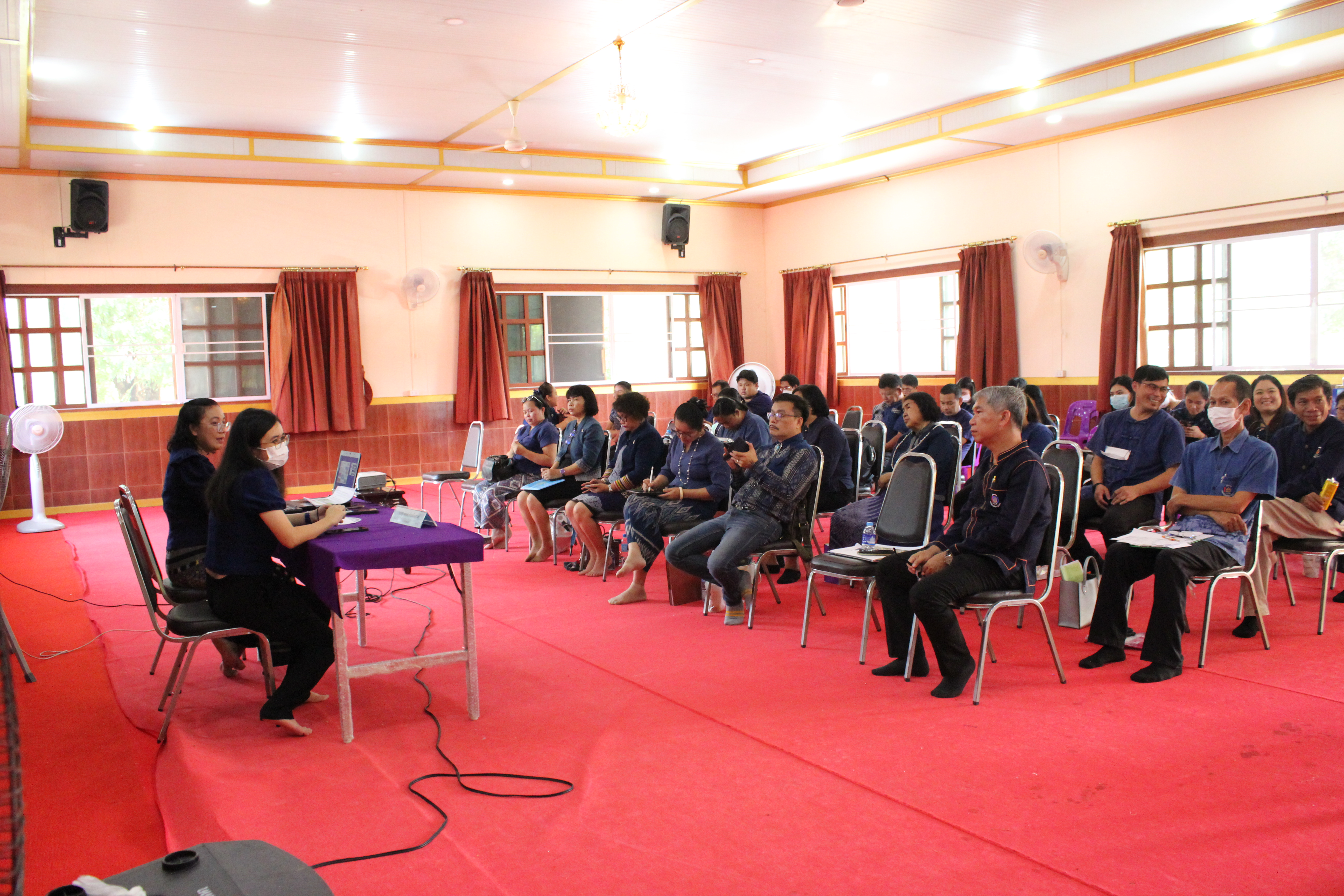 …พช.นครนายก ร่วมกิจกรรมวันคล้ายวันก่อตั้งกรมการพัฒนาชุมชน ครบรอบ 61 ปี และร่วมรับฟังการถ่ายทอดการประชุมทาง TV พช.