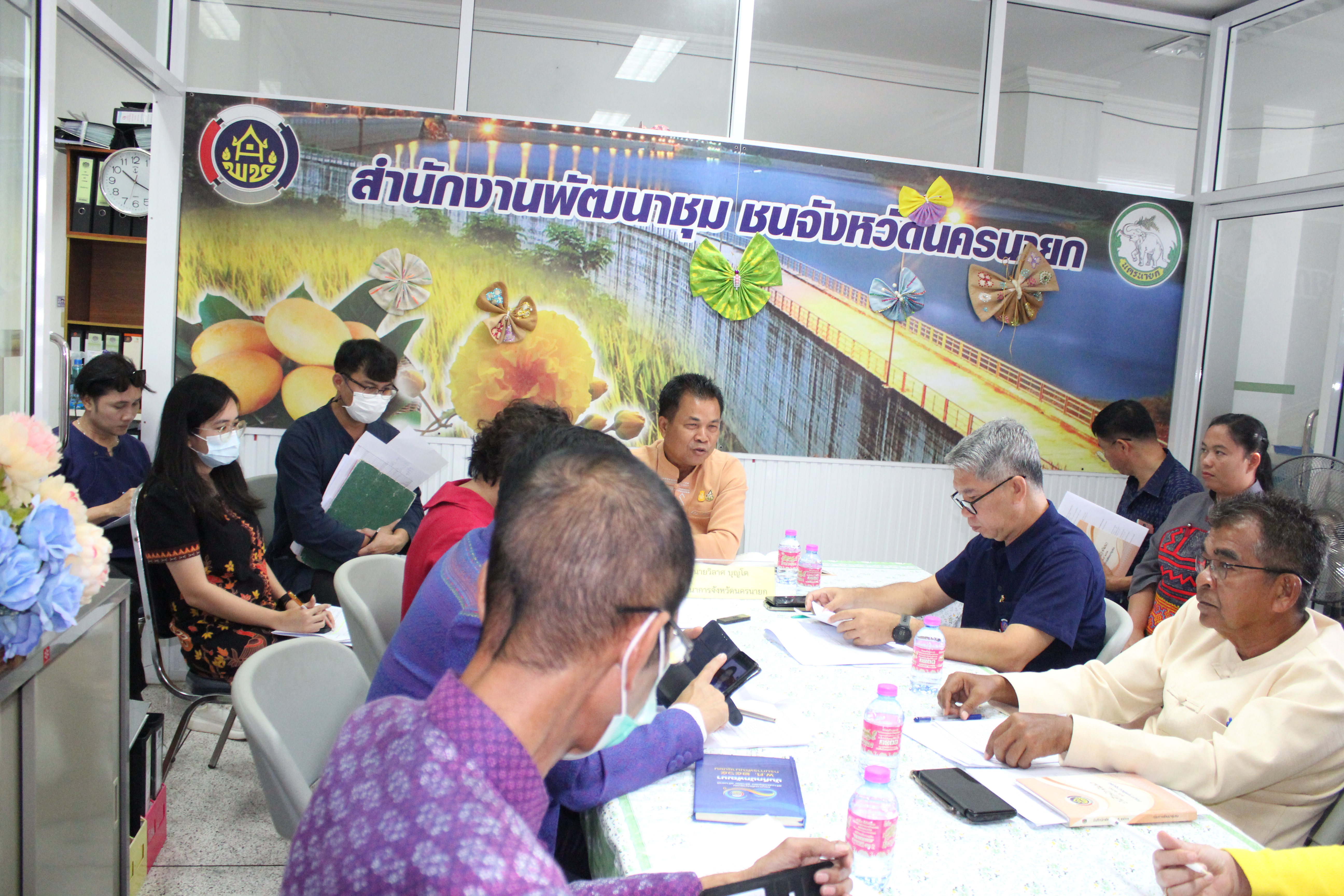 …พช.นครนายก ร่วมเตรียมความพร้อมในการขับเคลื่อนงานพัฒนาชุมชน ประจำปีงบประมาณ พ.ศ.2567