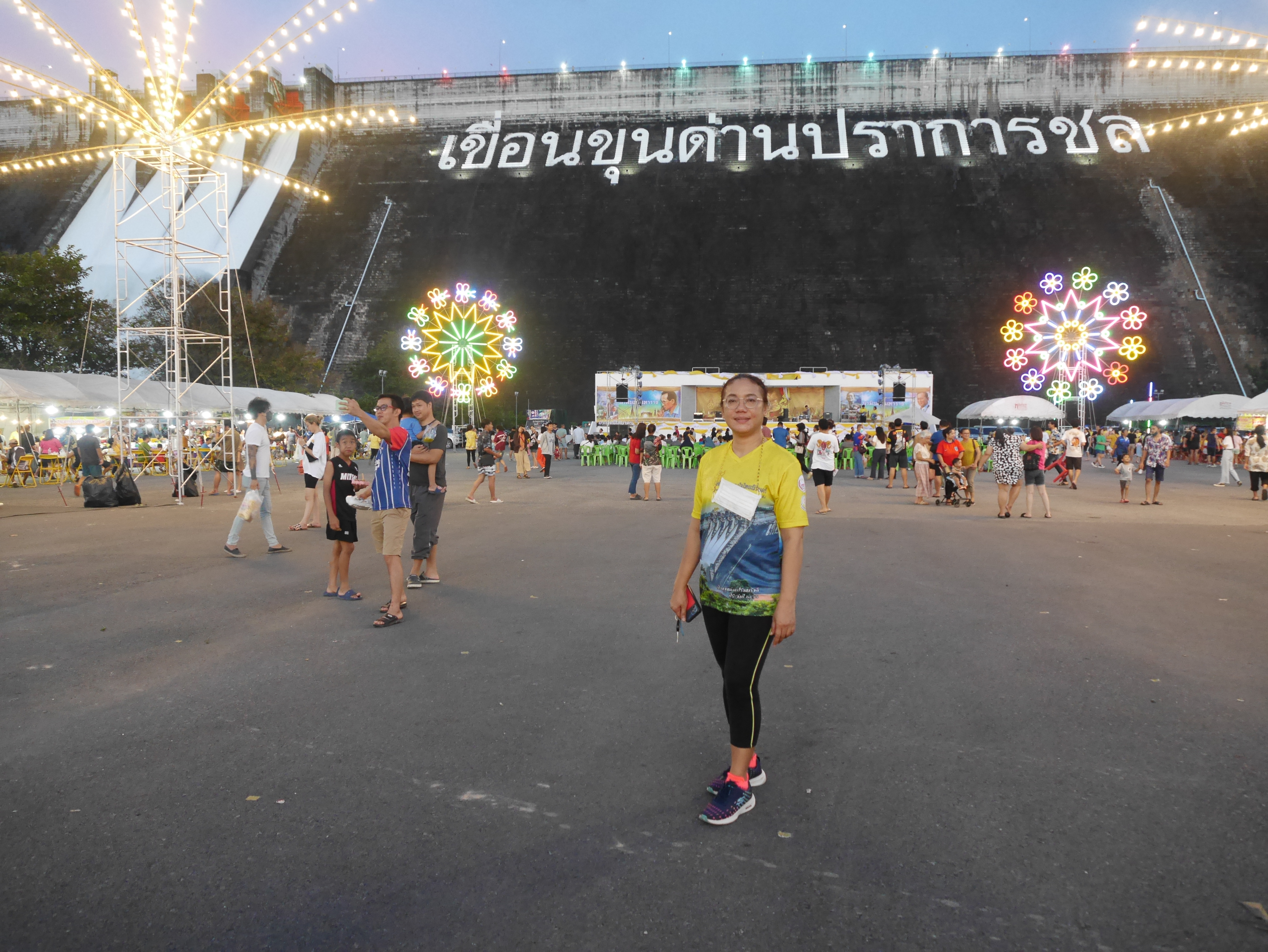 …พช.นครนายก ร่วมกิจกรรมเดิน-วิ่งเขื่อนขุนด่าน