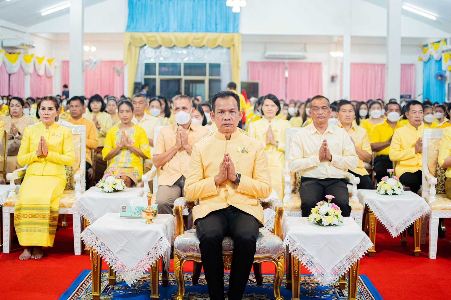 …พช.นครนายก ร่วมพิธีสวดพระพุทธมนต์ถวายเป็นพระราชกุศลเนื่องใน “วันนวมินทรมหาราช” พระบาทสมเด็จพระบรมชนกาธิเบศร มหาภูมิพลอดุลยเดชมหาราช บรมนาถบพิตร