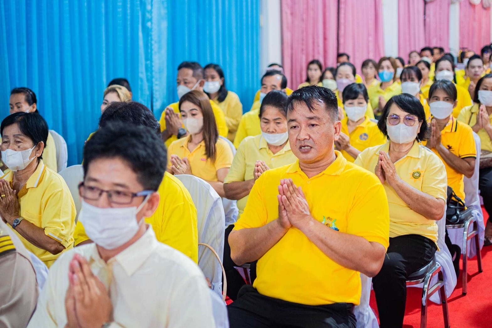 …พช.นครนายก ร่วมพิธีสวดพระพุทธมนต์ถวายเป็นพระราชกุศลเนื่องใน “วันนวมินทรมหาราช” พระบาทสมเด็จพระบรมชนกาธิเบศร มหาภูมิพลอดุลยเดชมหาราช บรมนาถบพิตร