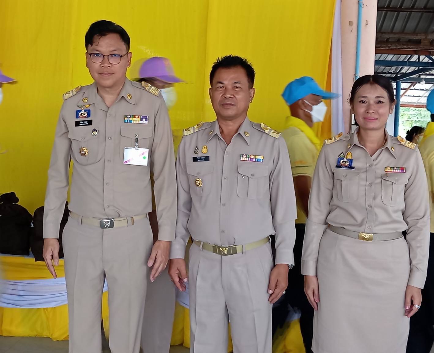 …พช.นครนายก ร่วมพิธีมอบสิ่งของพระราชทานให้แก่ประชาชนผู้ประสบภัย ณ พื้นที่จังหวัดนครนายก