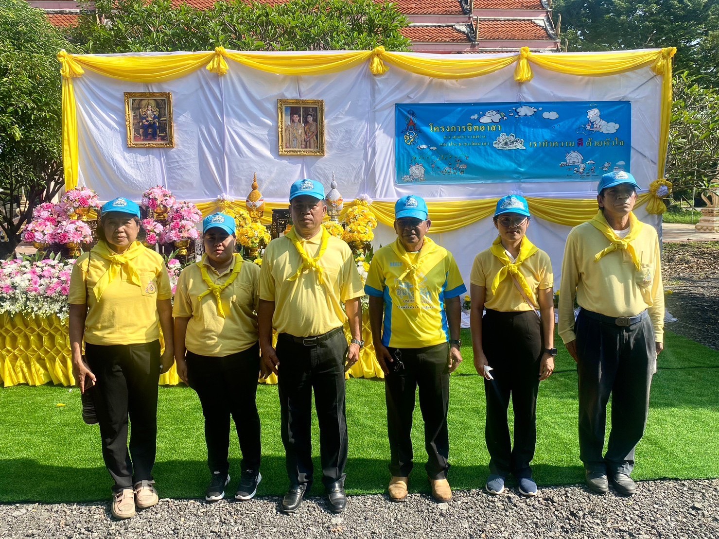 …พช.นครนายก ร่วมกิจกรรมจิตอาสาพัฒนาศาสนสถาน เนื่องในโอกาสวันคล้ายวันสวรรคตพระบาทสมเด็จพระจุลจอมเกล้าเจ้าอยู่หัว