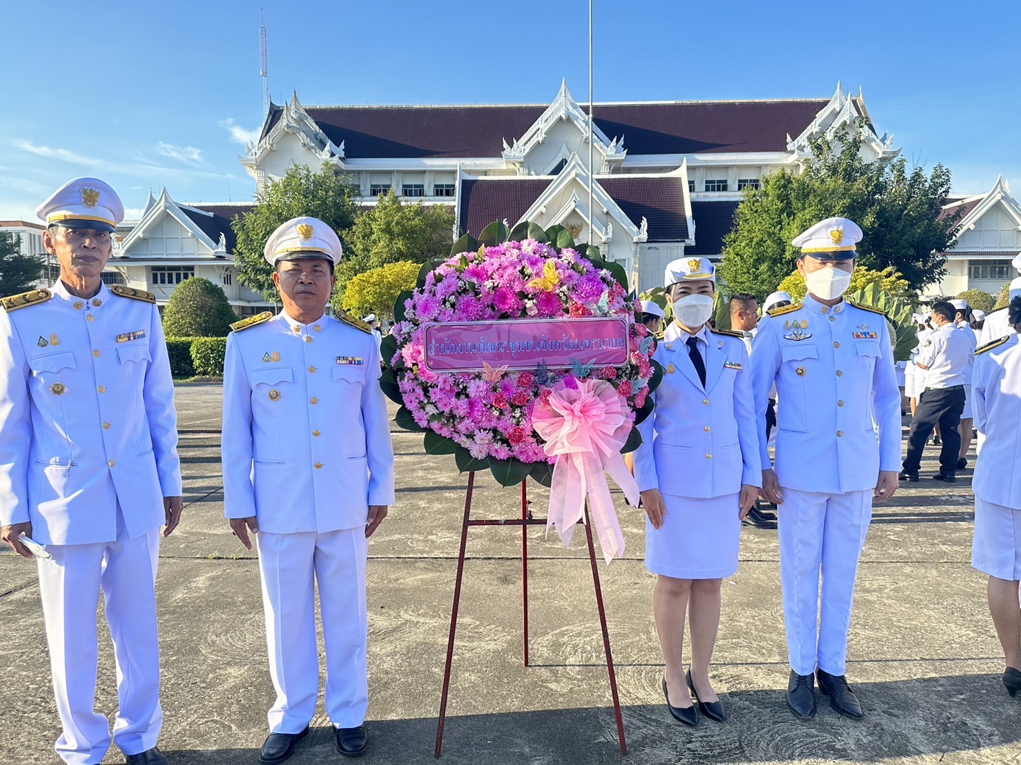 …พช.นครนายก ร่วมกิจกรรมน้อมรำลึกเนื่องในวันคล้ายวันสวรรคตพระบาทสมเด็จพระจุลจอมเกล้าเจ้าอยู่หัว