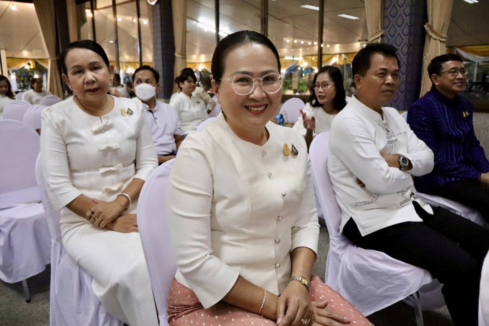 …พจ.นครนายก ร่วมพิธีสมโภชผ้าพระกฐินพระราชทานกรมการพัฒนาชุมชน ประจำปีพุทธศักราช 2566