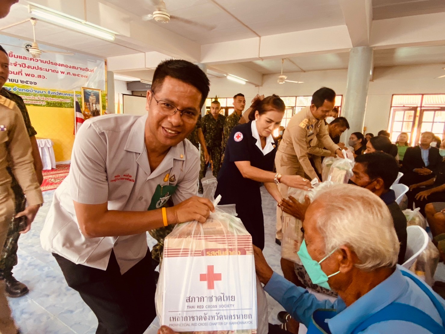 ….พช.นครนายก ร่วมกิจกรรม “หน่วยบำบัดทุกข์ บำรุงสุข สร้างรอยยิ้ม และความปรองดองสมานฉันท์ให้ประชาชนจังหวัดนครนายก” ครั้งที่ 2/2567