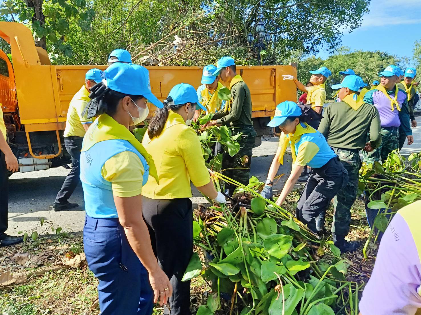 …พช.นครนายก ร่วมกิจกรรมจิตอาสาพัฒนา