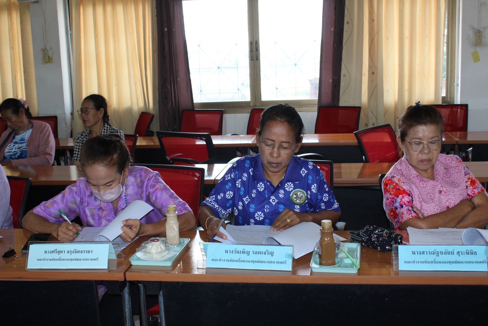 พช.นครนายก ประชุมคณะทำงานขับเคลื่อนกองทุนพัฒนาบทบาทสตรีจังหวัดนครนายก ครั้งที่ 1/2567