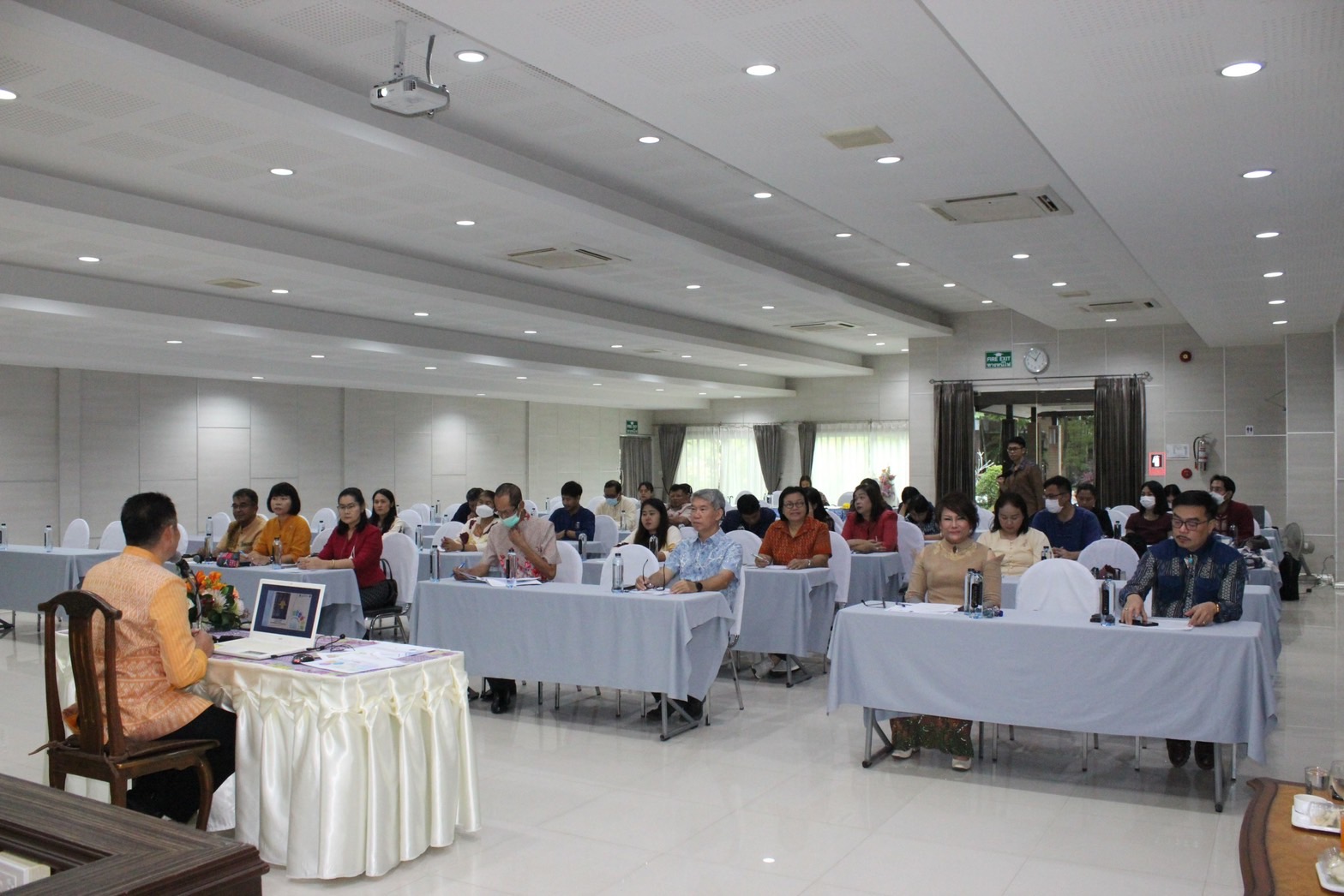 … พช.นครนายก ร่วมรับฟังการมอบนโยบายผู้ตรวจราชการกรมการพัฒนาชุมชน