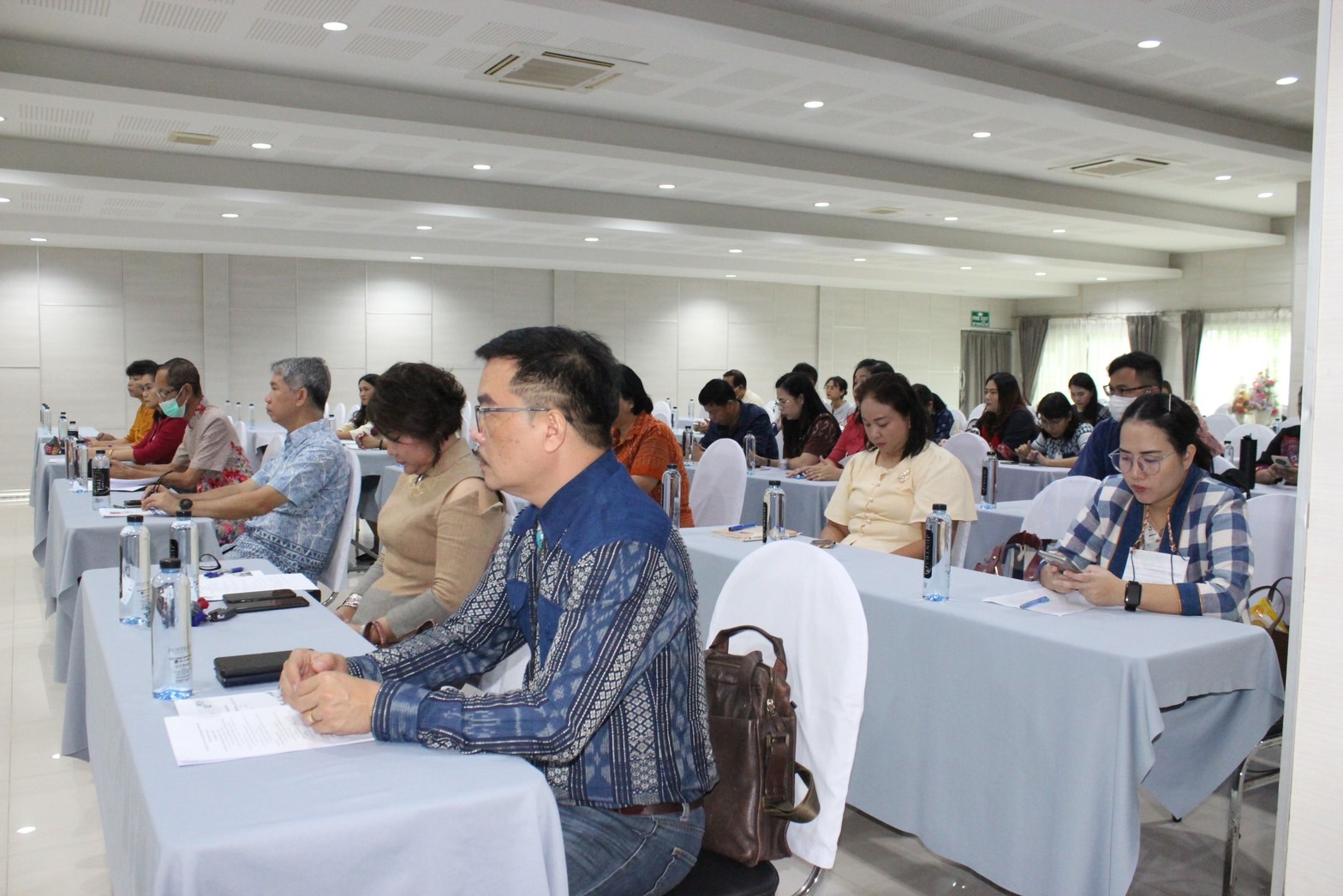 … พช.นครนายก ร่วมรับฟังการมอบนโยบายผู้ตรวจราชการกรมการพัฒนาชุมชน