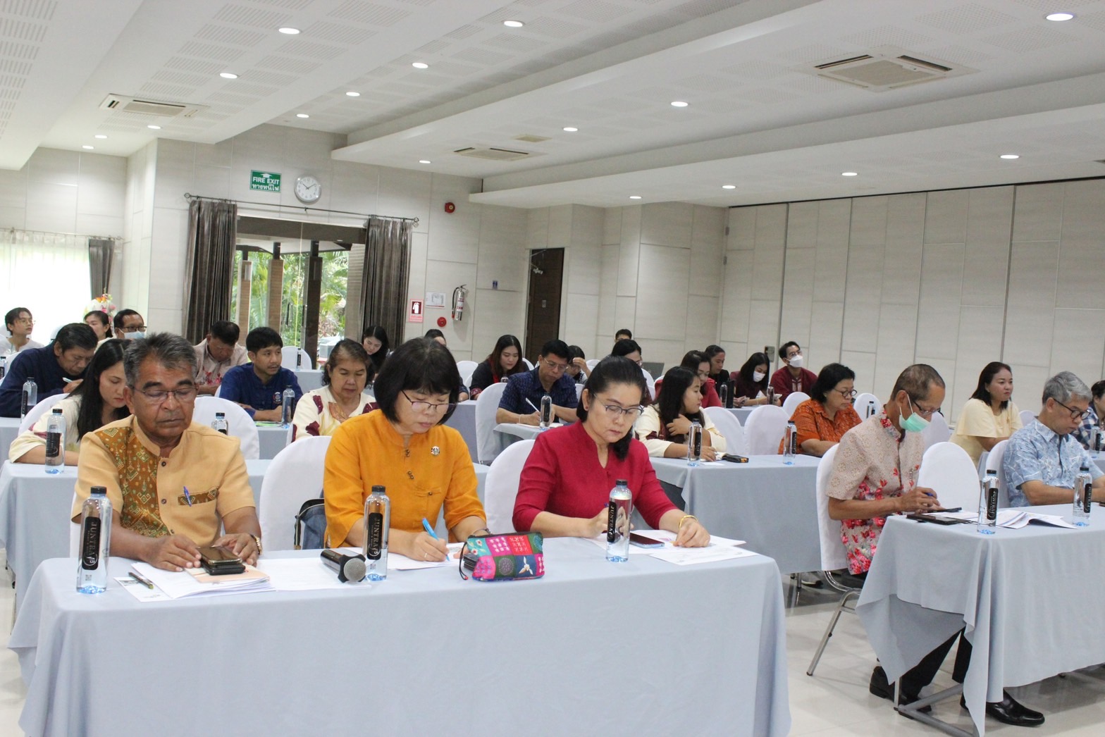 … พช.นครนายก ร่วมรับฟังการมอบนโยบายผู้ตรวจราชการกรมการพัฒนาชุมชน