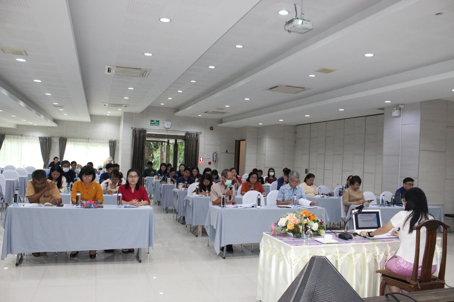 … พช.นครนายก ร่วมรับฟังการมอบนโยบายผู้ตรวจราชการกรมการพัฒนาชุมชน