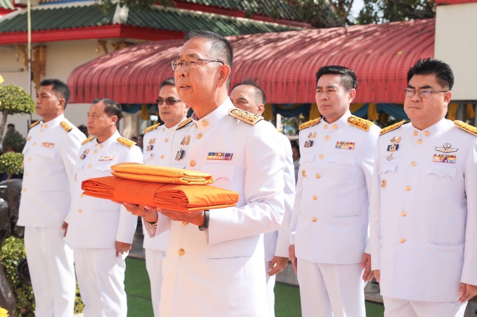 …พช.นครนายก ร่วมพิธีถวายผ้าพระกฐินพระราชทานกรมการพัฒนาชุมชน ประจำปีพุทธศักราช 2566