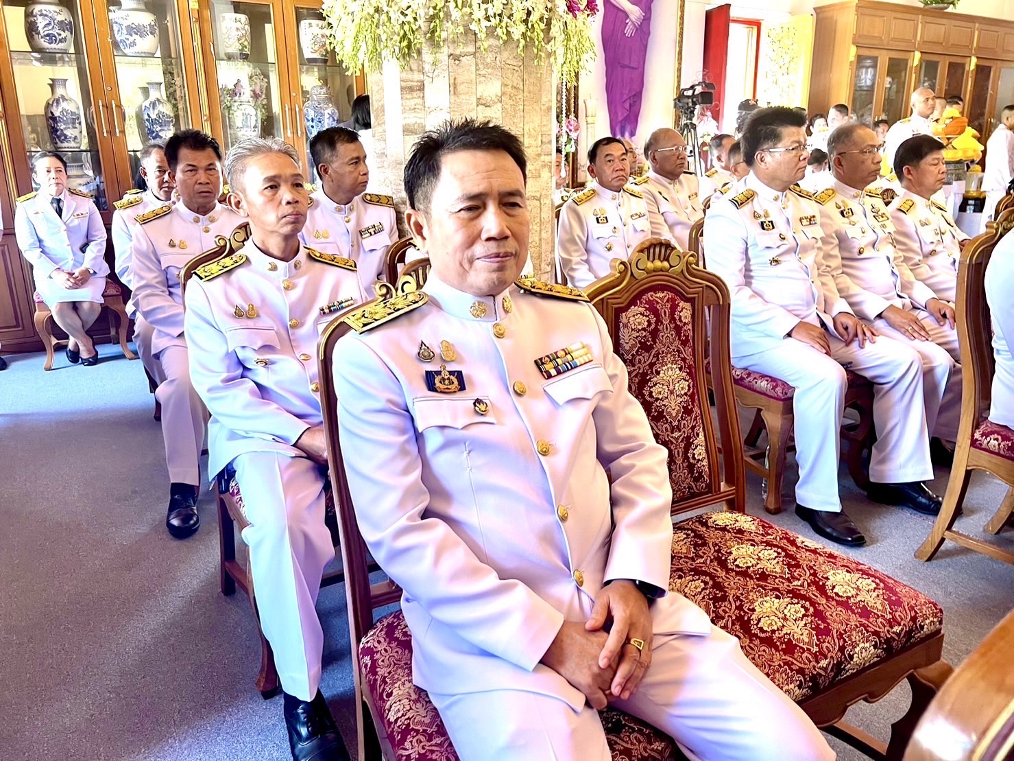 …พช.นครนายก ร่วมพิธีถวายผ้าพระกฐินพระราชทานกรมการพัฒนาชุมชน ประจำปีพุทธศักราช 2566