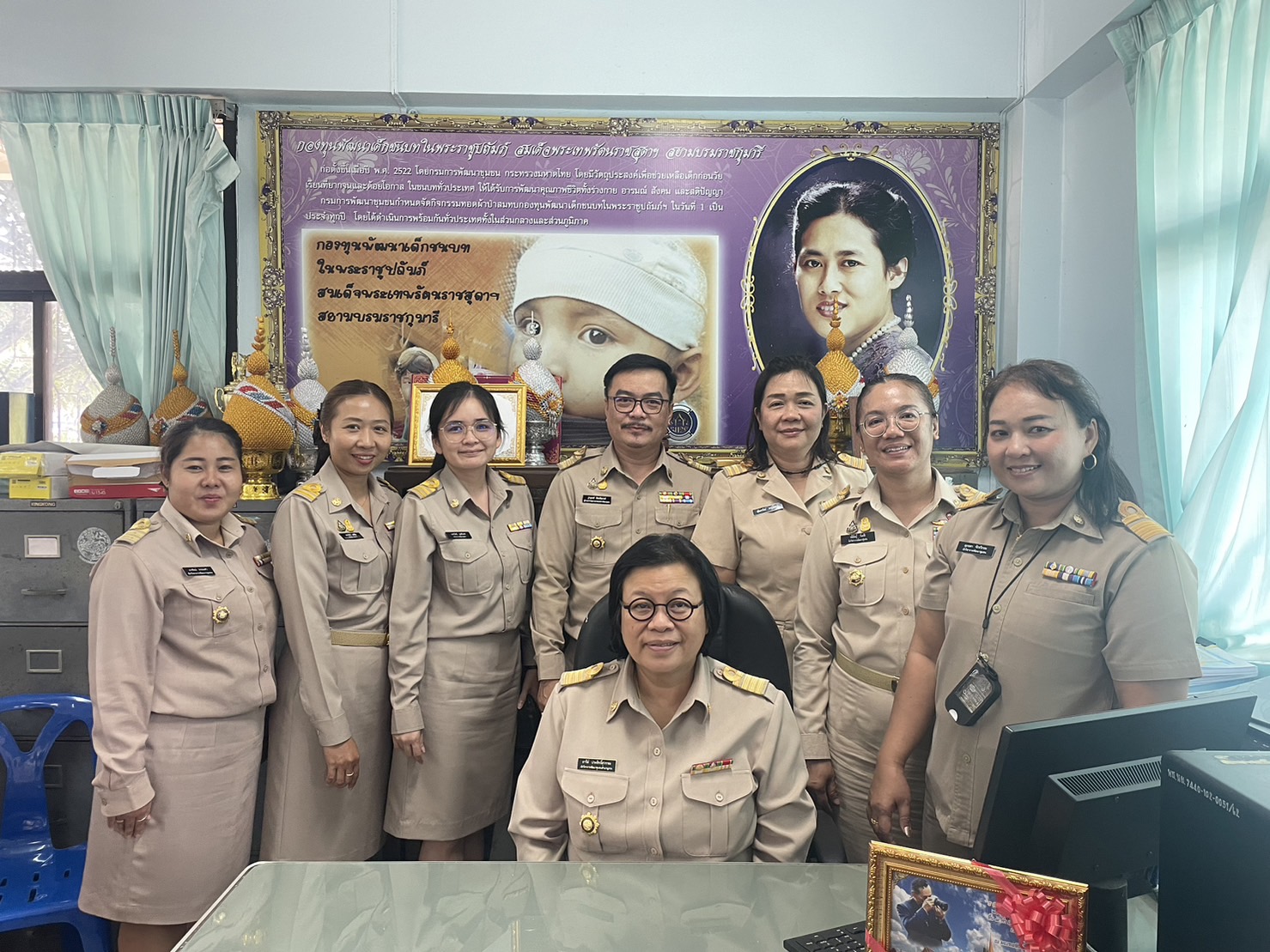 …พช.นครนายก ร่วมสนับสนุนการทำงานและให้กำลังใจกับข้าราชการผู้ได้รับแต่งตั้งให้ดำรงตำแหน่งใหม่