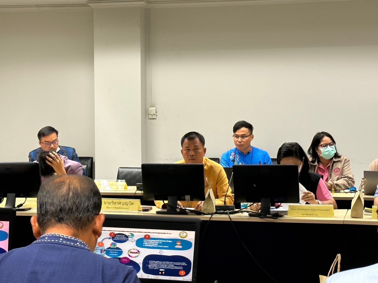 …พช.นครนายก นำทีมคณะกรรมการบริหารศูนย์อำนวยการขจัดความยากจนและพัฒนาคนทุกช่วงวัยอย่างยั่งยืนตามหลักปรัชญาของเศรษฐกิจพอเพียง จังหวัดนครนายก (คจพ.จ.) ขับเคลื่อนงานการขจัดความยากจน จังหวัดนครนายก ประจำปีงบประมาณ พ.ศ. 2567