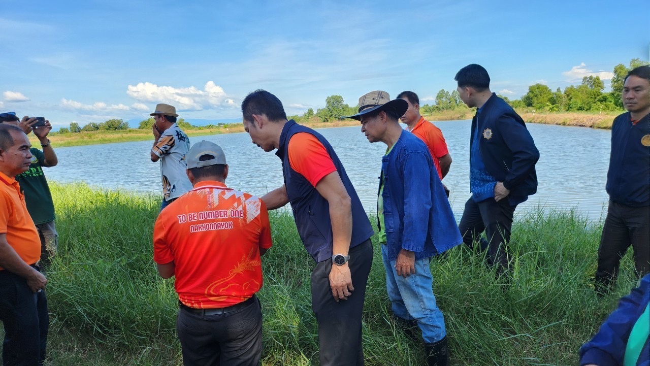 …ผู้ว่าราชการจังหวัดนครนายก นำทีมติดตามโครงการต่อยอดพื้นที่ทฤษฎีใหม่เพื่อพัฒนาคุณภาพชีวิตและยกระดับเศรษฐกิจฐานรากด้วยโมเดลเศรษฐกิจใหม่ อำเภอองครักษ์ จังหวัดนครนายก