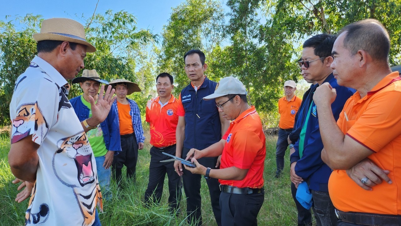 …ผู้ว่าราชการจังหวัดนครนายก นำทีมติดตามโครงการต่อยอดพื้นที่ทฤษฎีใหม่เพื่อพัฒนาคุณภาพชีวิตและยกระดับเศรษฐกิจฐานรากด้วยโมเดลเศรษฐกิจใหม่ อำเภอองครักษ์ จังหวัดนครนายก