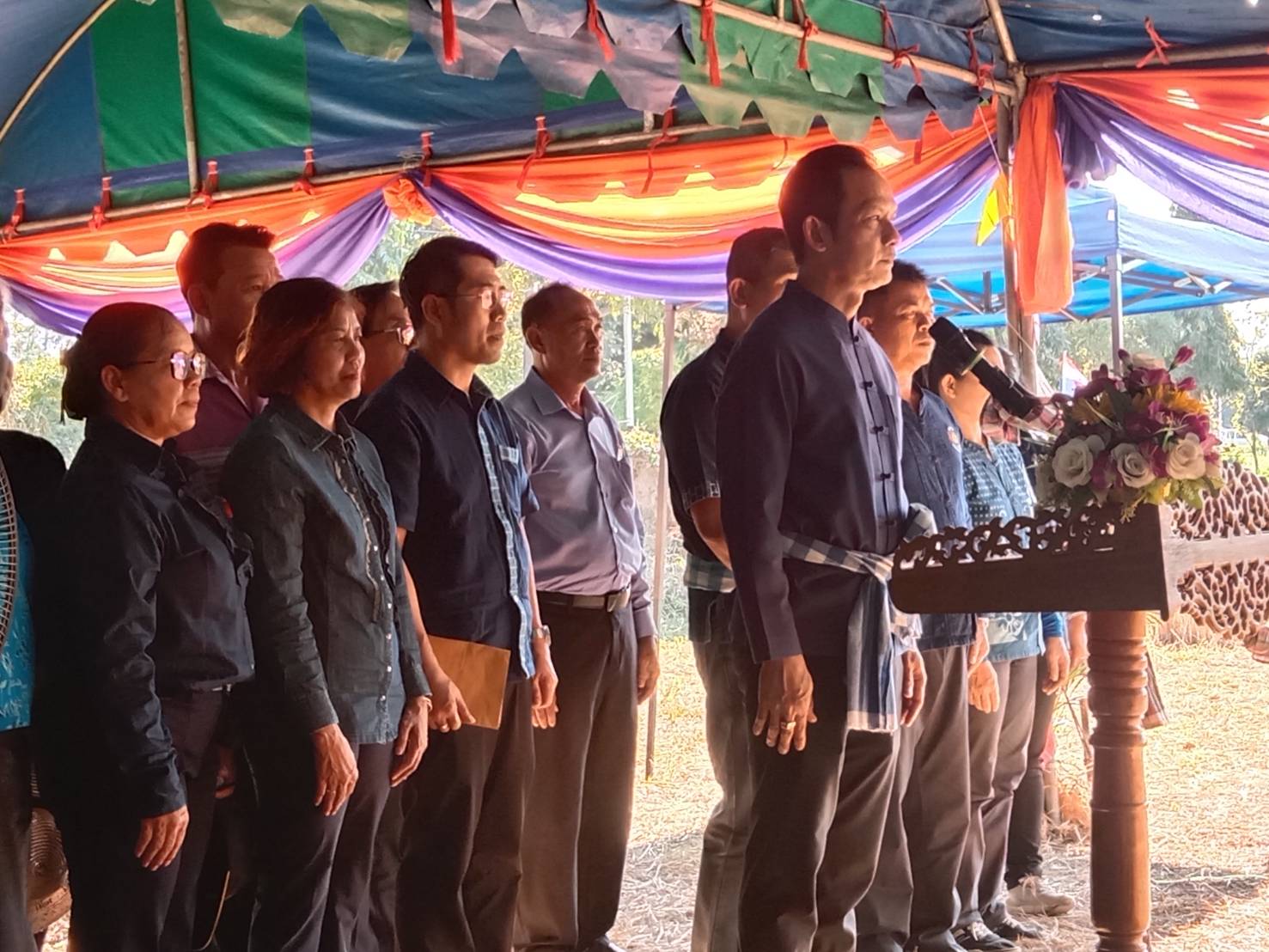 …พช.นครนายก ร่วมเป็นเกียรติพิธีเปิดโครงการประเพณีลงแขกเกี่ยวข้าว ประจำปี 2566