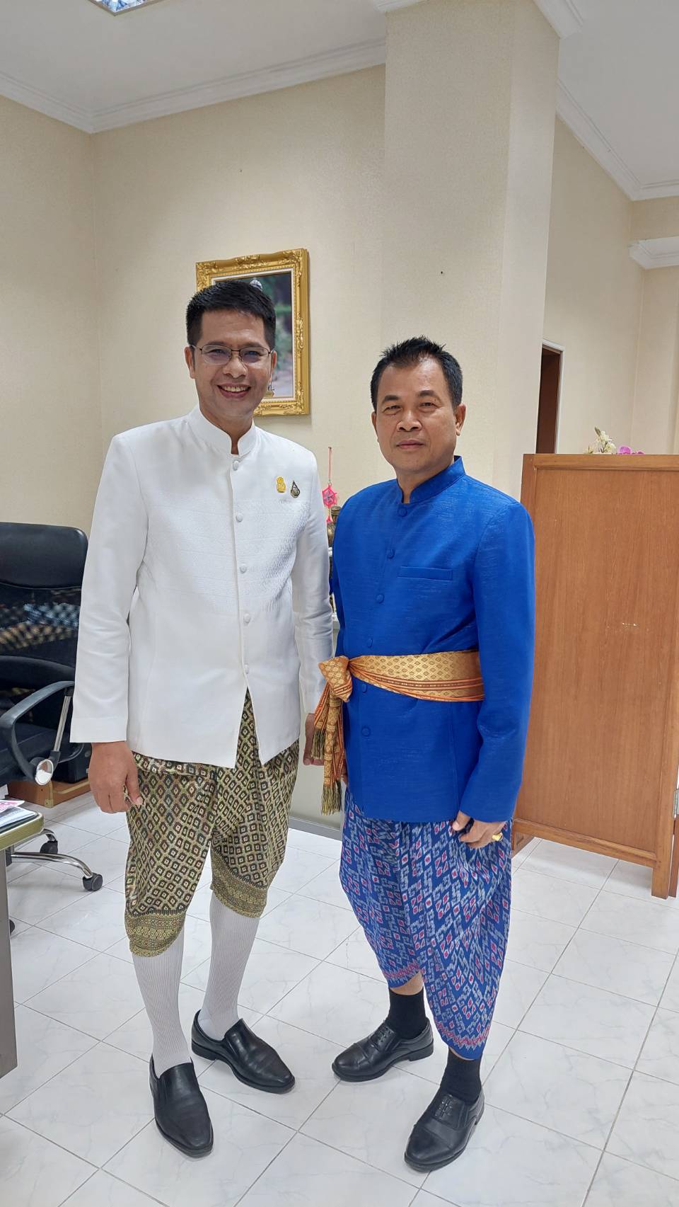 …พช.นครนายก ร่วมกิจกรรม สืบสานประเพณีลอยกระทงดอกบัว บ้านวังต้น นครนายก